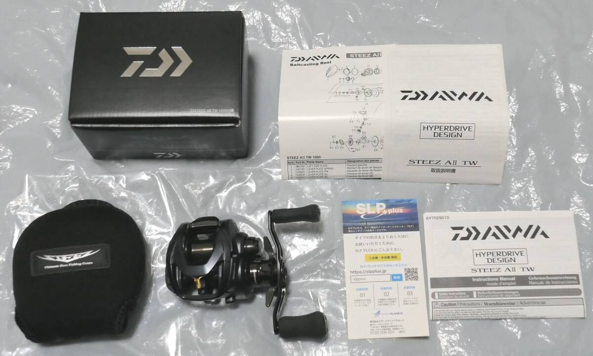 Daiwa STEEZ A II TW 1000HL Baitcasting Reel Fishing