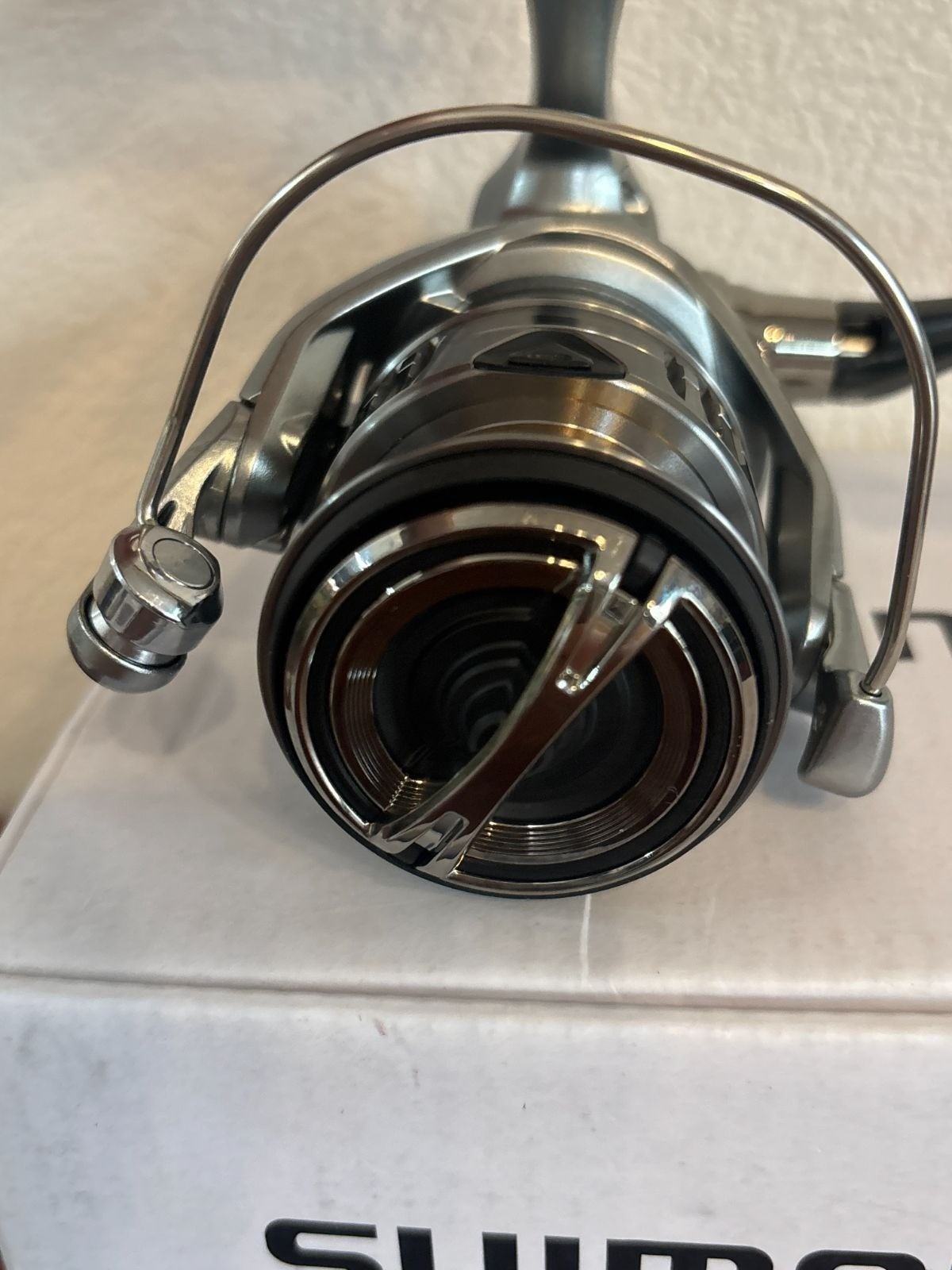 SHIMANO 21 Nasci C3000HG Spinning Reel Seabass Bass Saltwater Near Mint Boxed