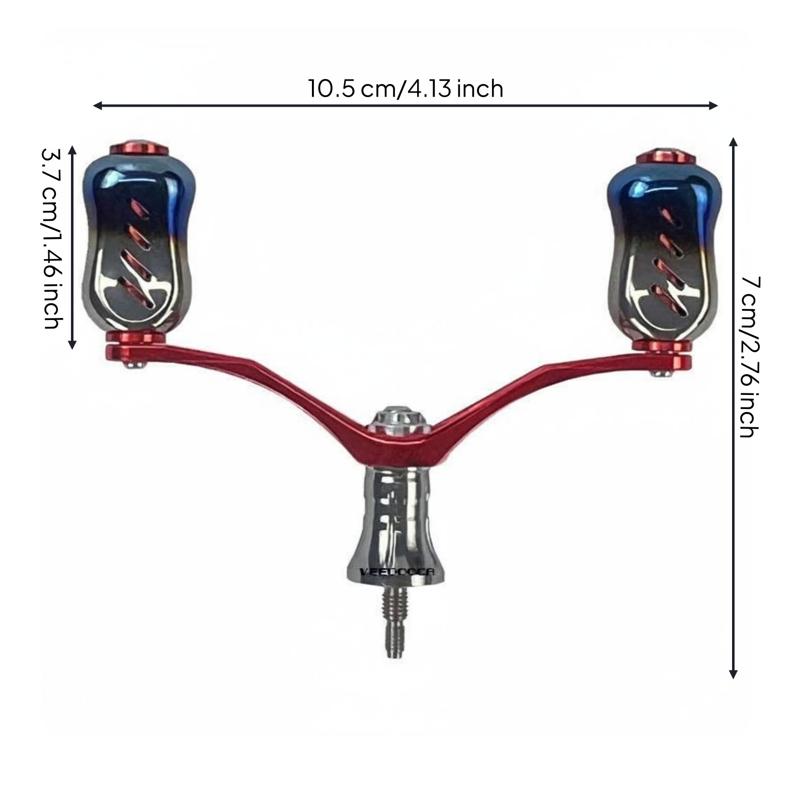 DIY Reel Handle Lever Lightweight Rotating Reel Handle Wide Compatibility