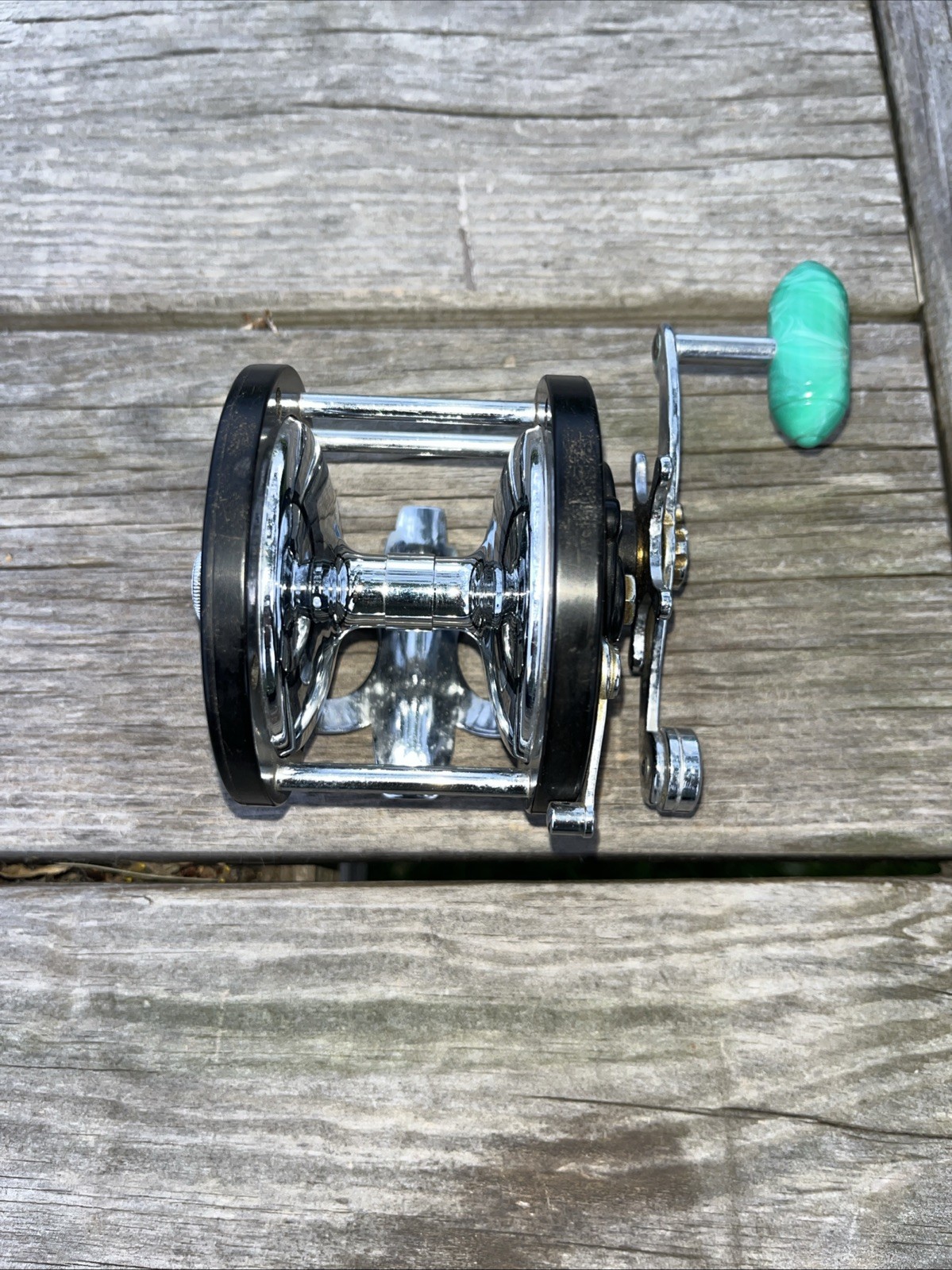 Vintage Penn Delmar No. 285 Conventional Reel Bakelite Tested Working