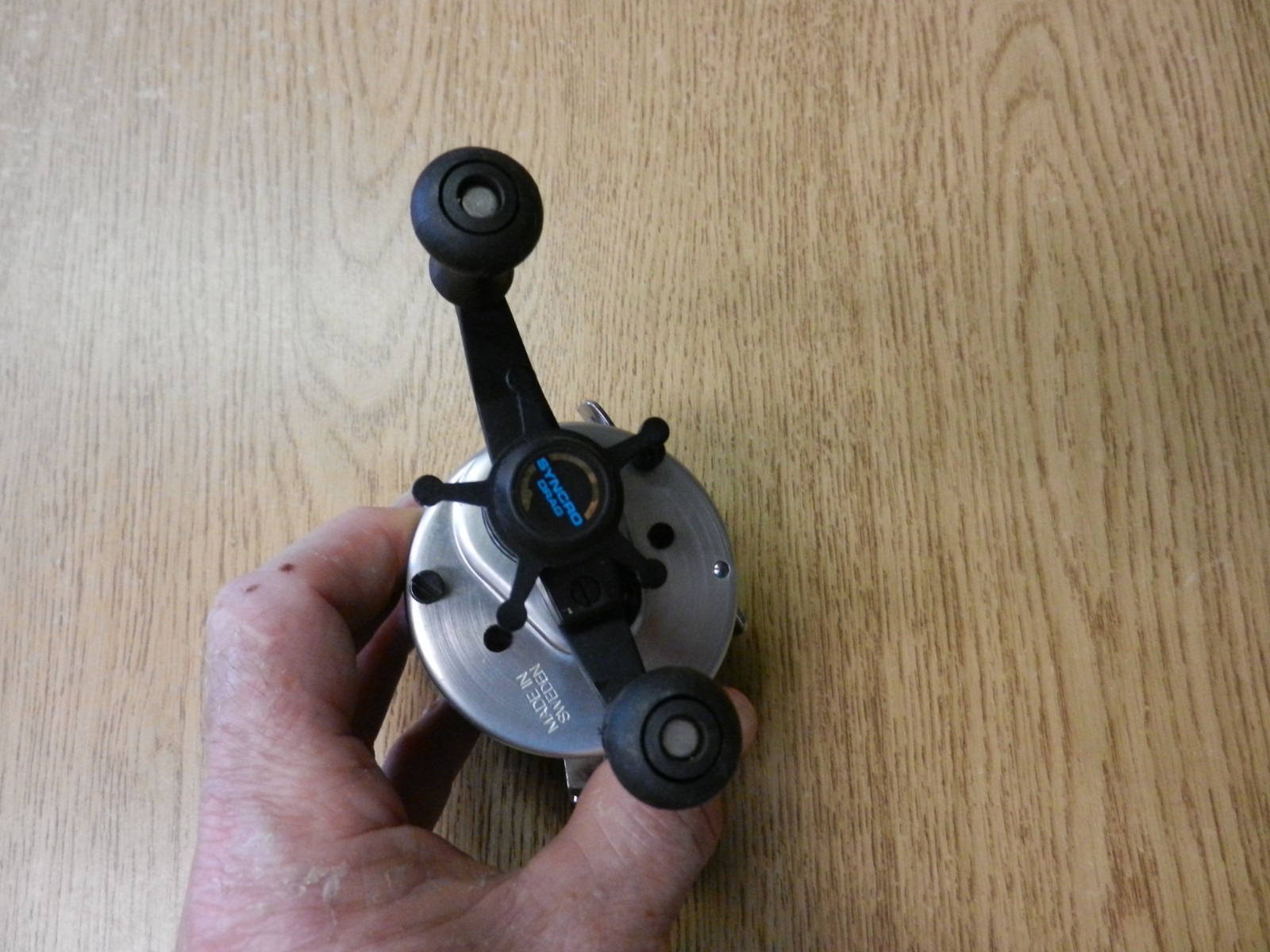 Abu Garcia Ambassadeur 5500C Syncro Baitcasting Reel High Speed 12-14LB Line Use