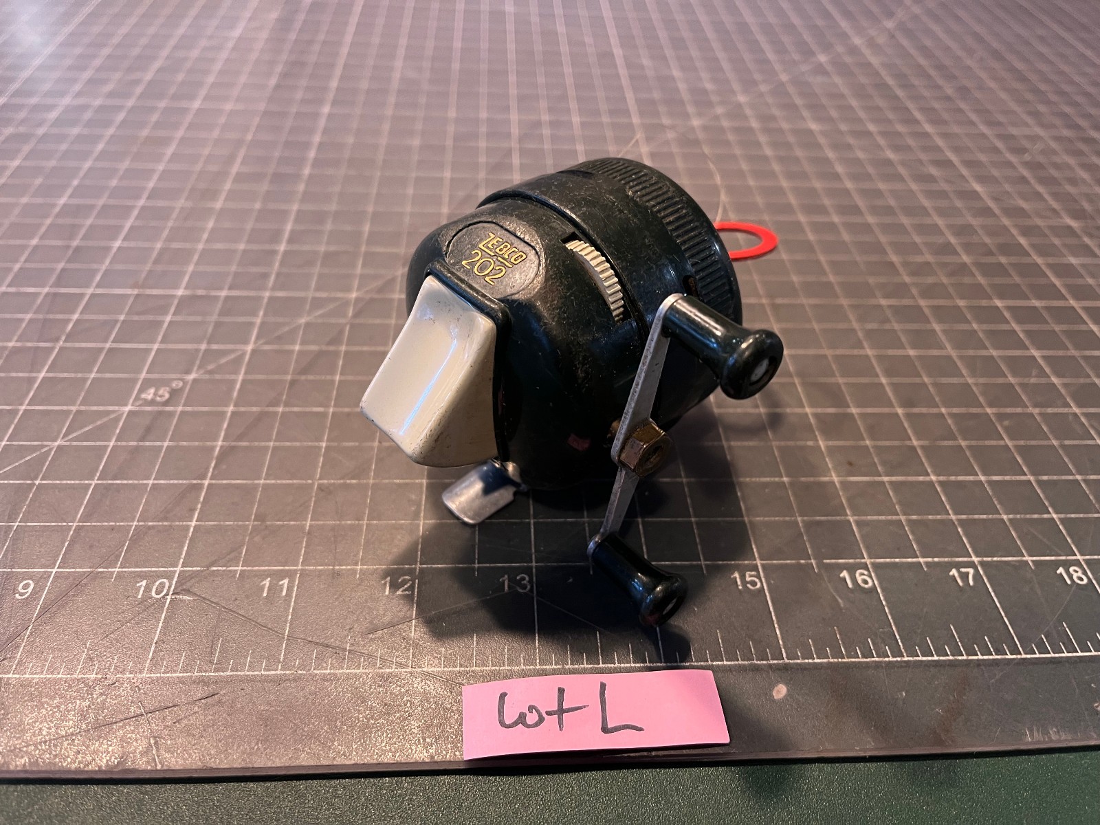 Zebco 202 Vintage Spincast Spinning Fishing Reel – Made in USA – Works! Lot L