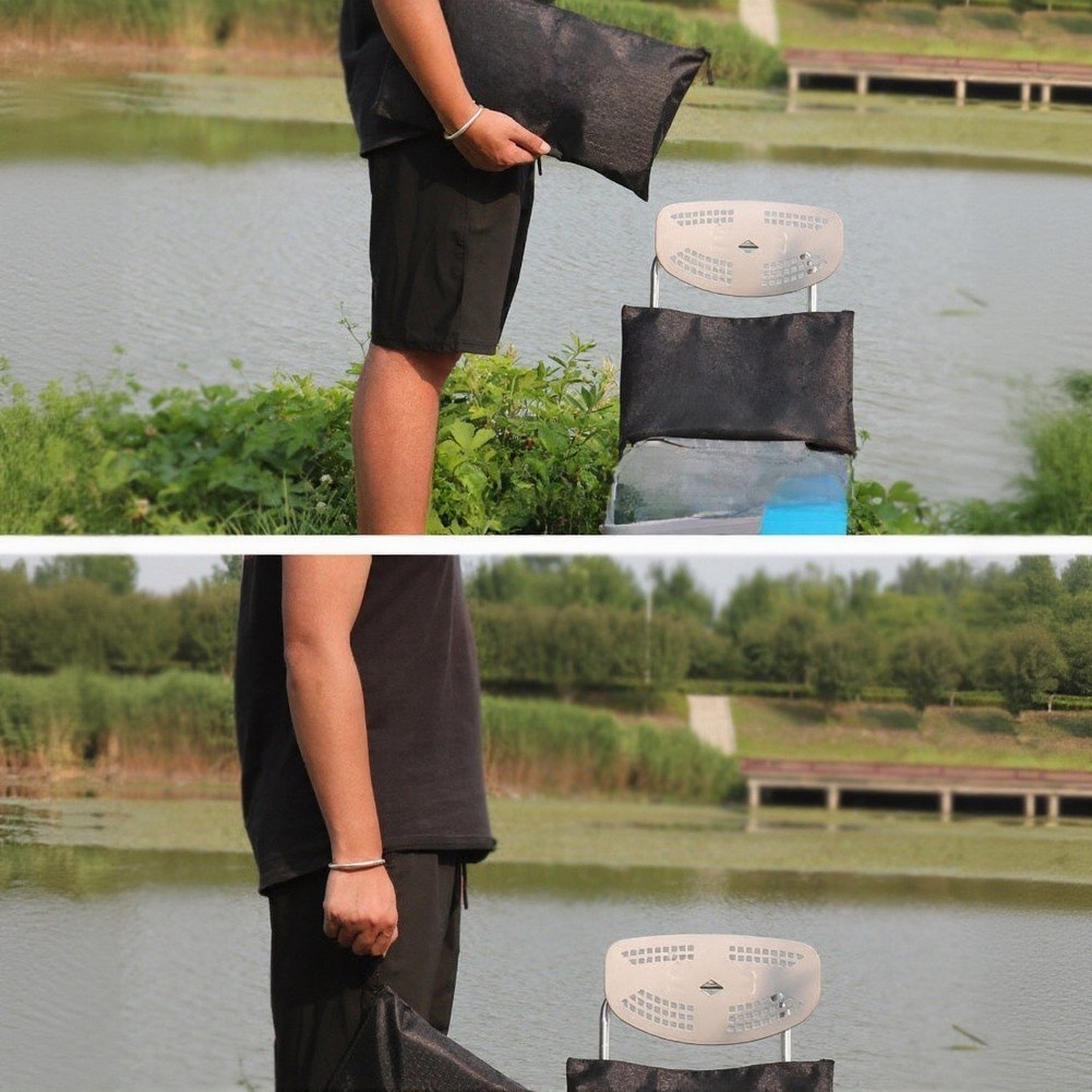 Fish Protection Net for Fishing Gear Storage Nylon + Aluminum Ring 30×17