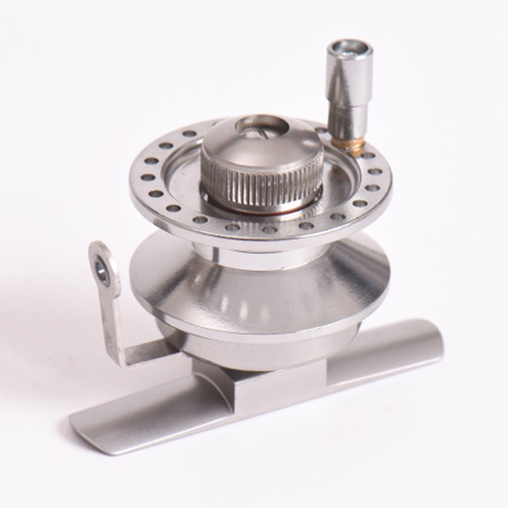 Advanced All Metal Ice Fishing Reel Right Hand Fishing Reel Guide Ring