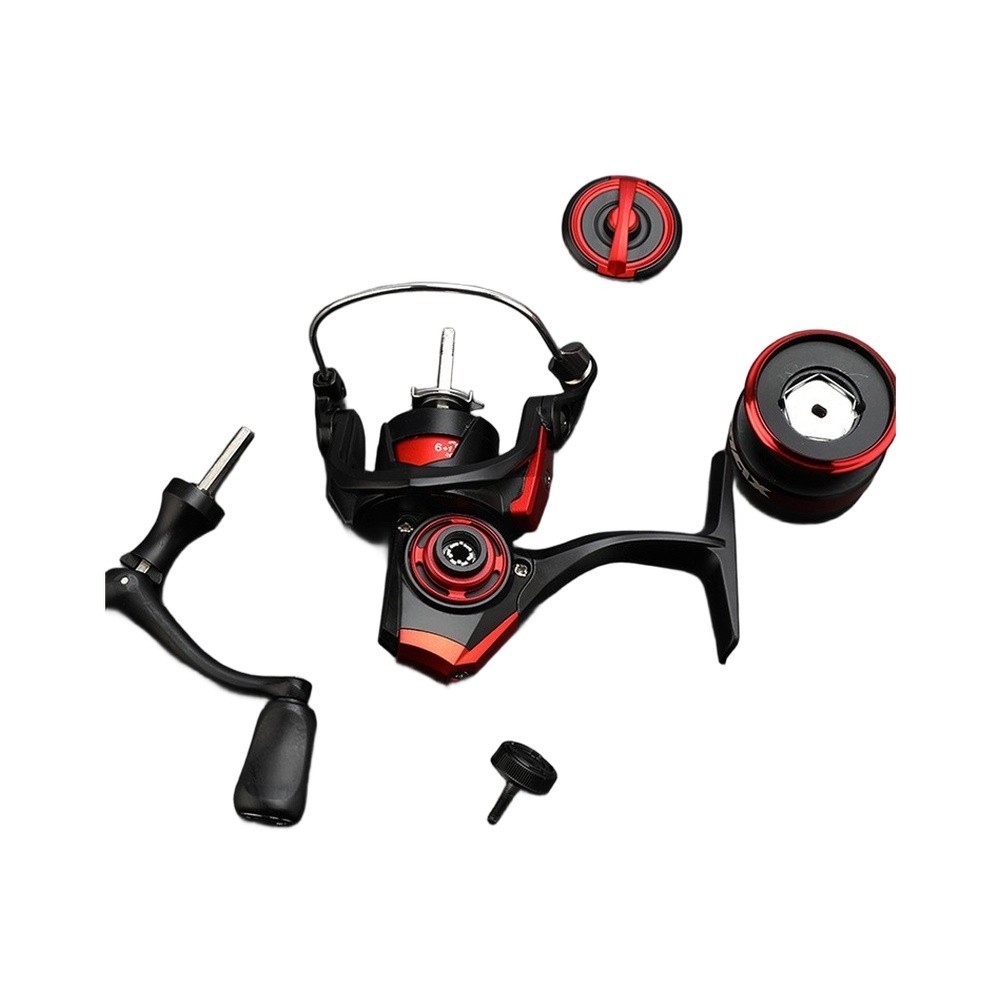 Ultralight Fishing Reel Folding Handle Arm Light And Effortless For Luya Pole
