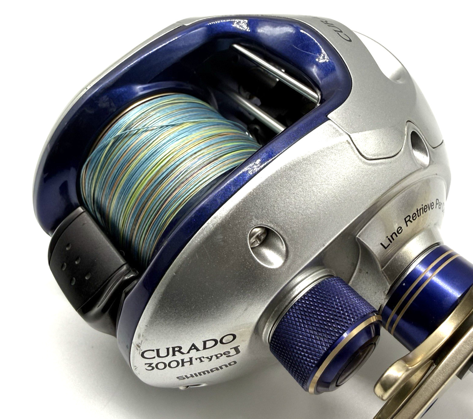 SHIMANO 08 CURADO 300H TypeJ Right Bait Casting Reel In Box JAPAN „Excellent+++“