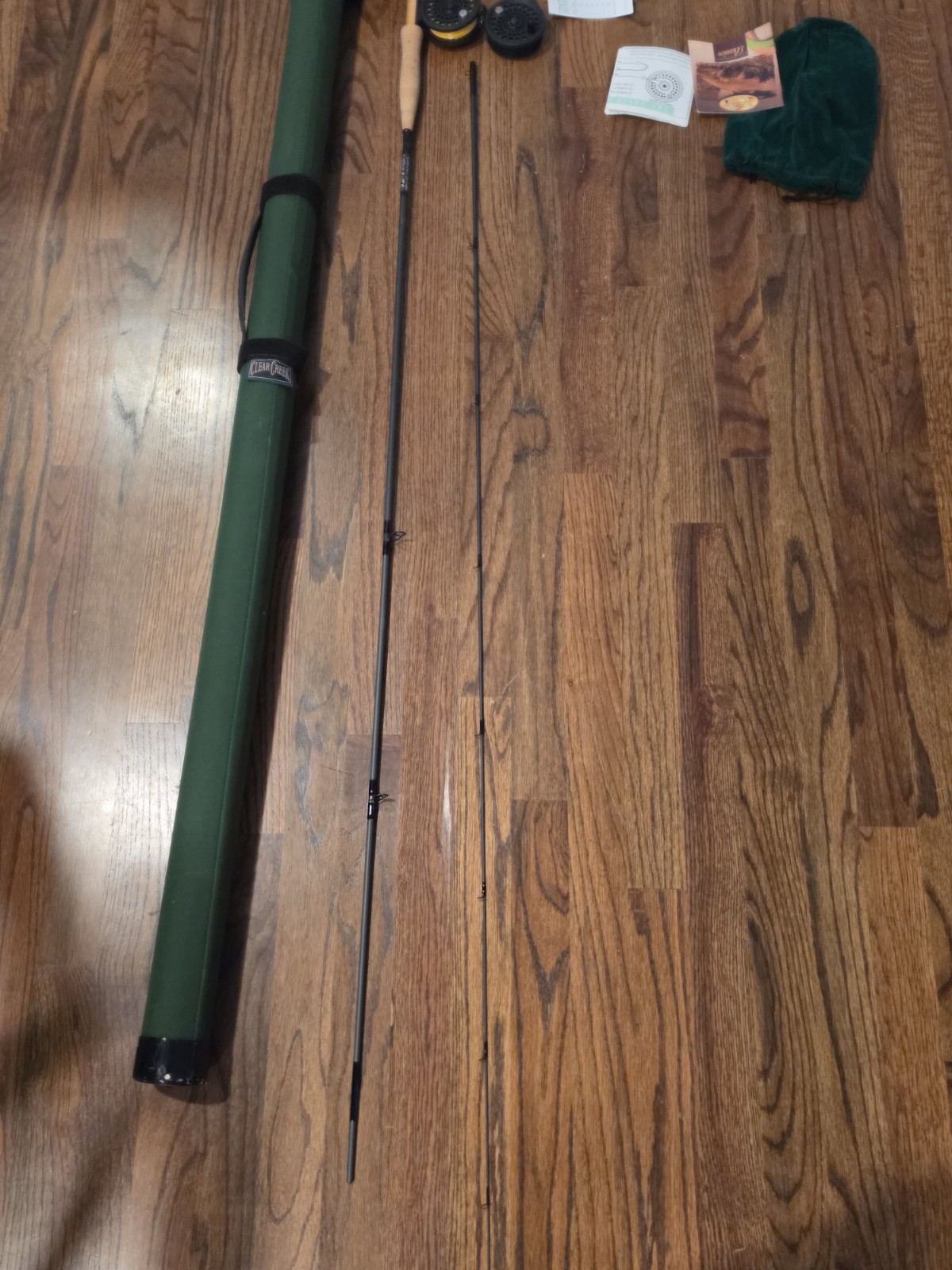 Breton’s Custom Rod w/ Scientific Anglers Concept 1 35 Fly fishing Reel & Reel
