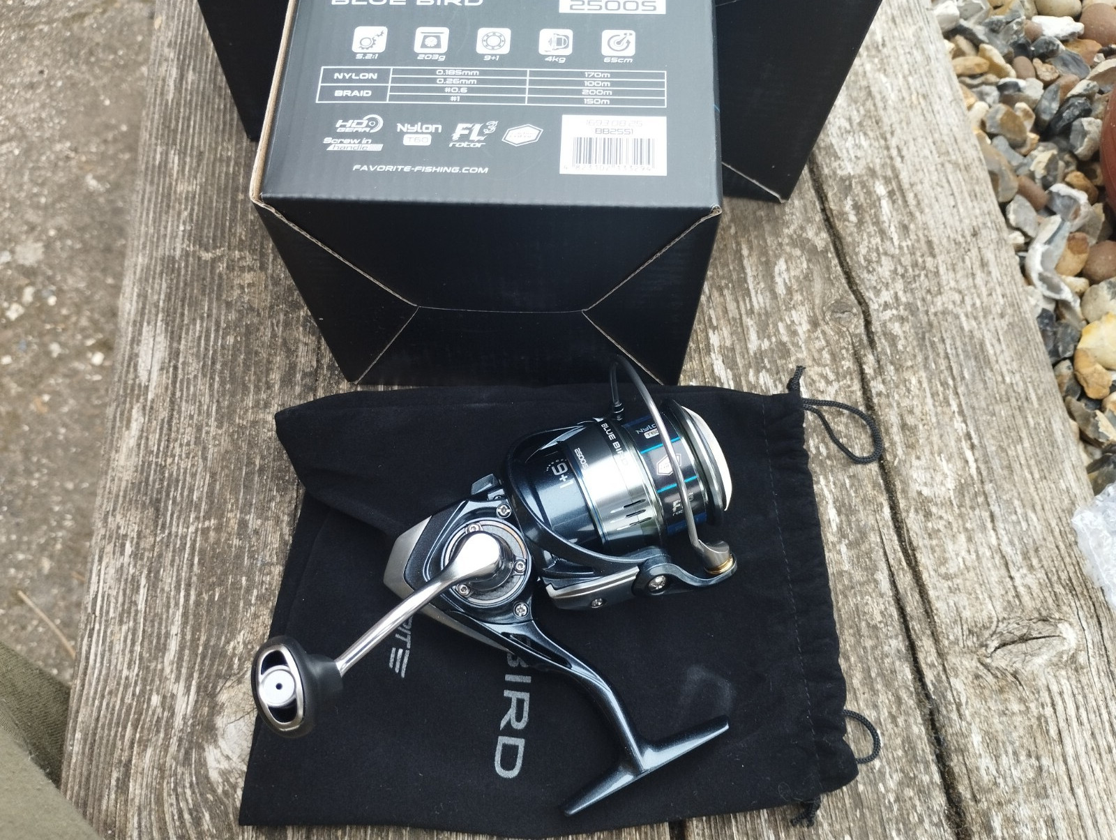 Favorite new 2025 BlueBird 1000S,1500S,2000S,2500S 5.2:1 9+1BB Spinning Reel