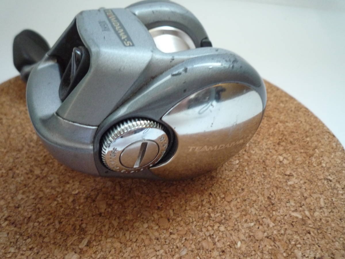 Team Daiwa S 105HV Fishing Reel Handle Knob Slightly Bent