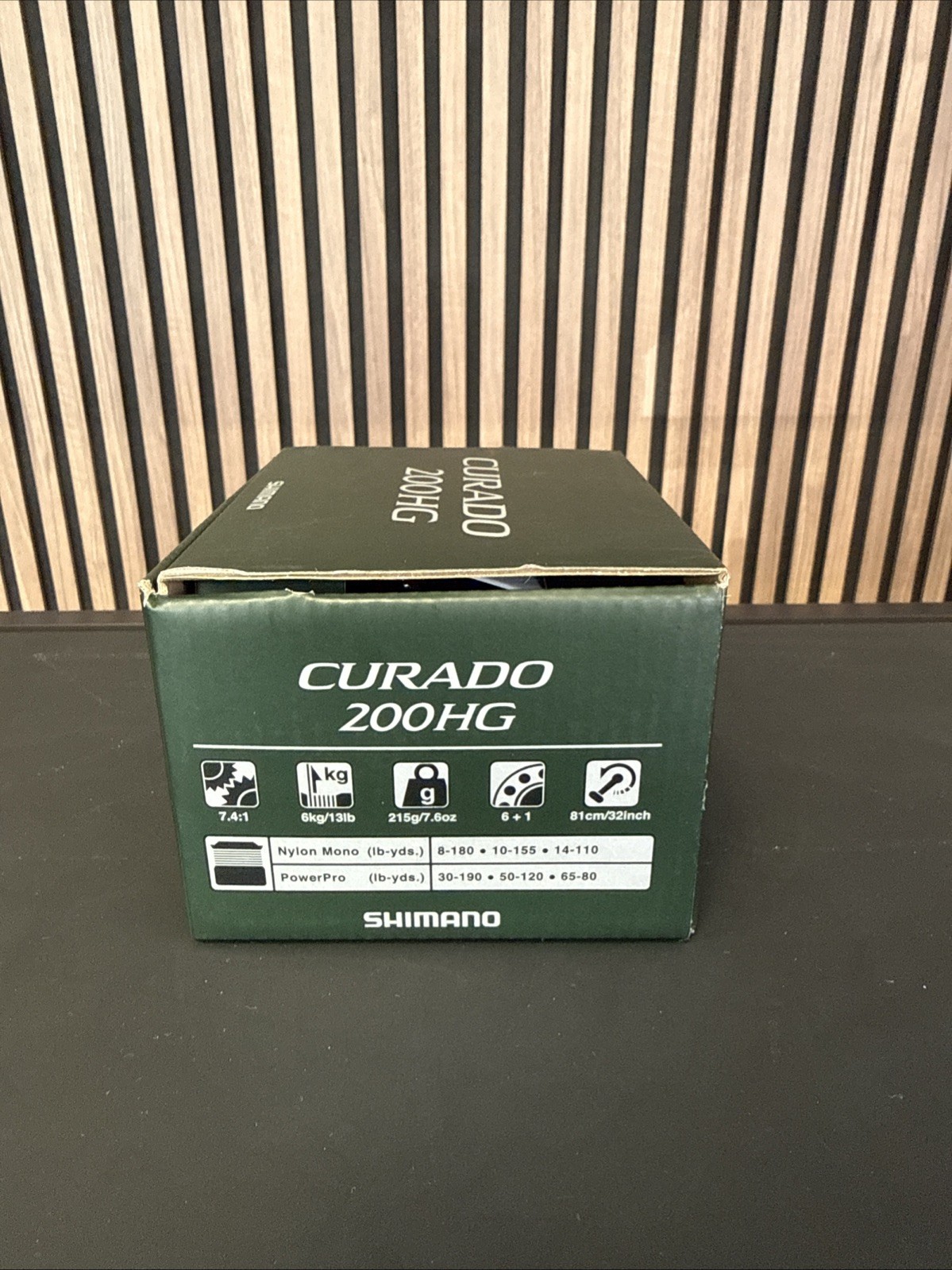 Shimano CURADO 200 M Low Profile Reels CU200HGM Fishing