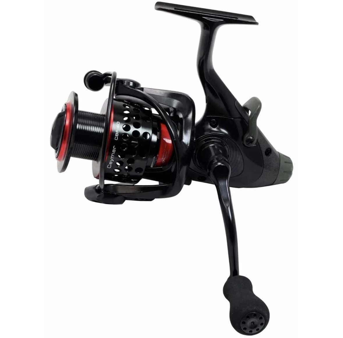 Brand New (open box) Okuma Ceymar Lightweight Spinning Reel- C-55, Black/Red