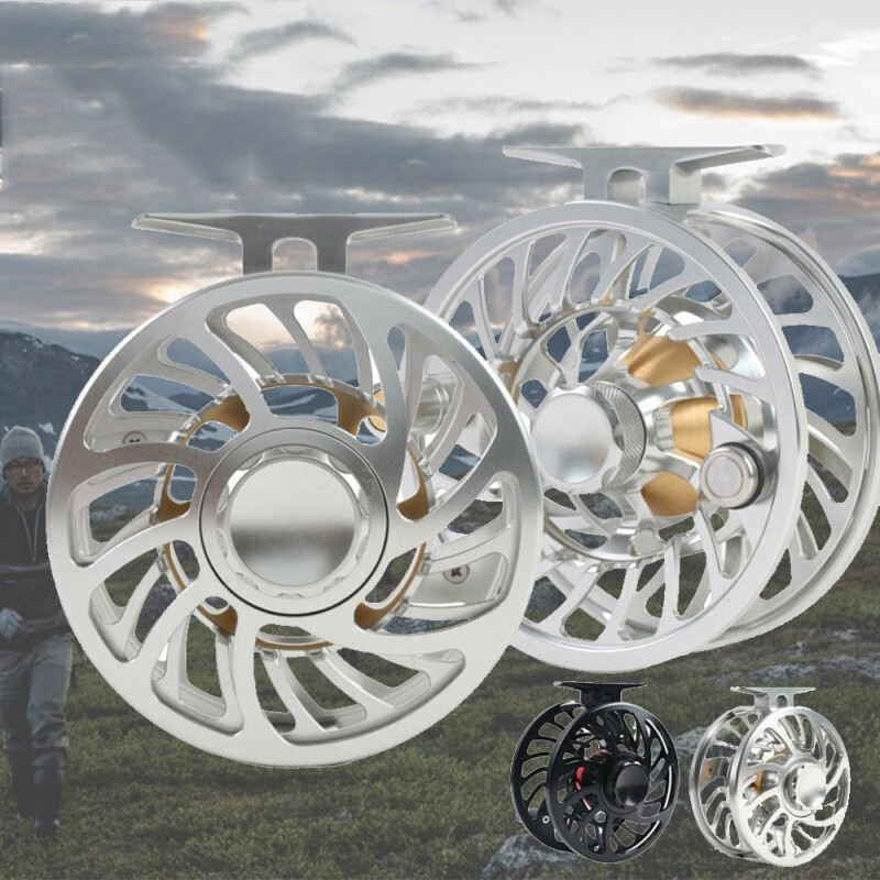 VM 100% Waterproof Aluminum Multi-disc Drag All Purpose Fly Fishing Reel