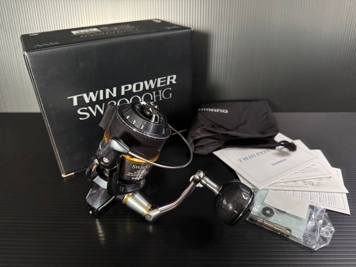 Shimano TWINPOWER SW 8000HG Spinning REEL FISHING #0020