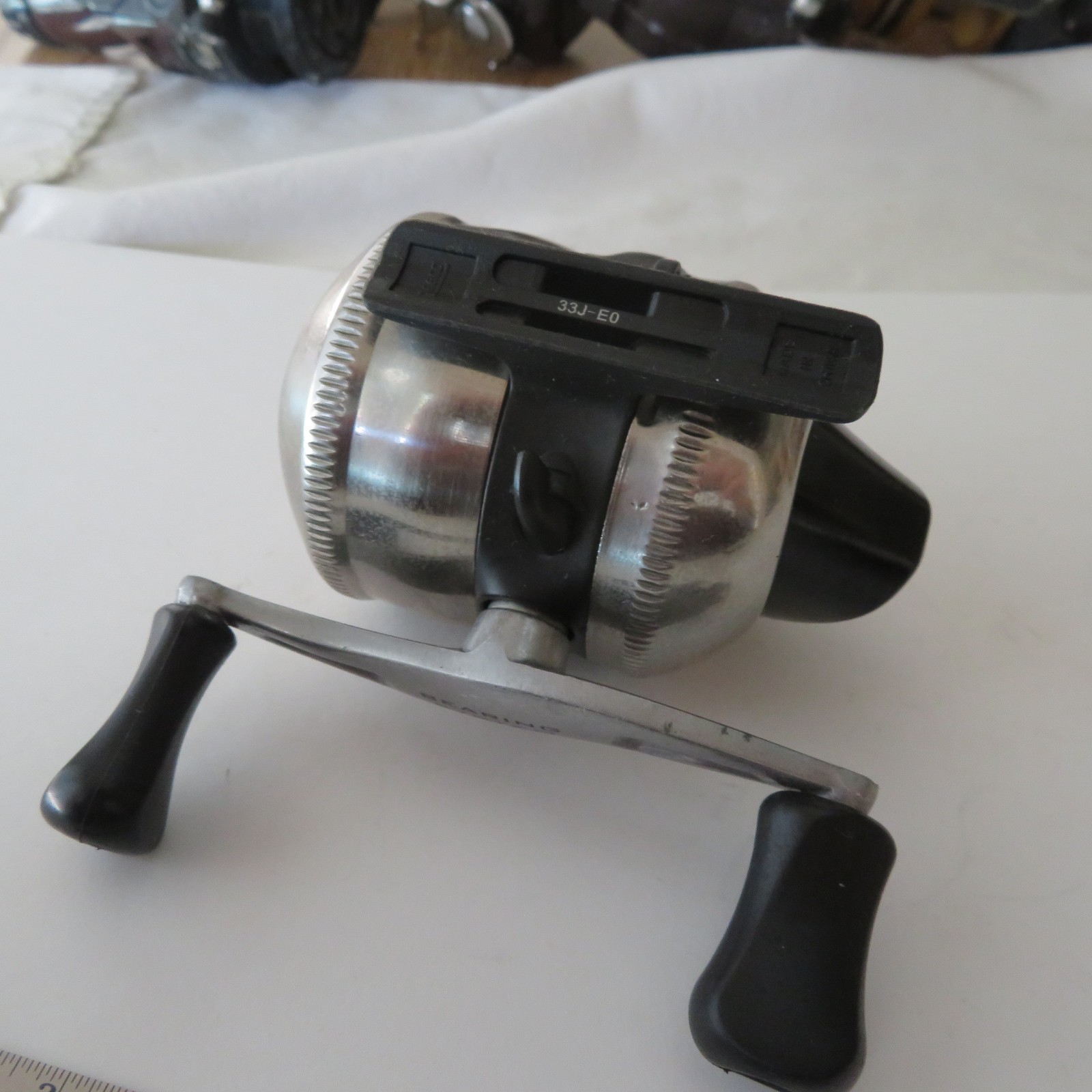 FISHING REELS ZEBCO 33 AUTHENTIC CLOSED REEL ADJUSTABLE DRAG WORKING