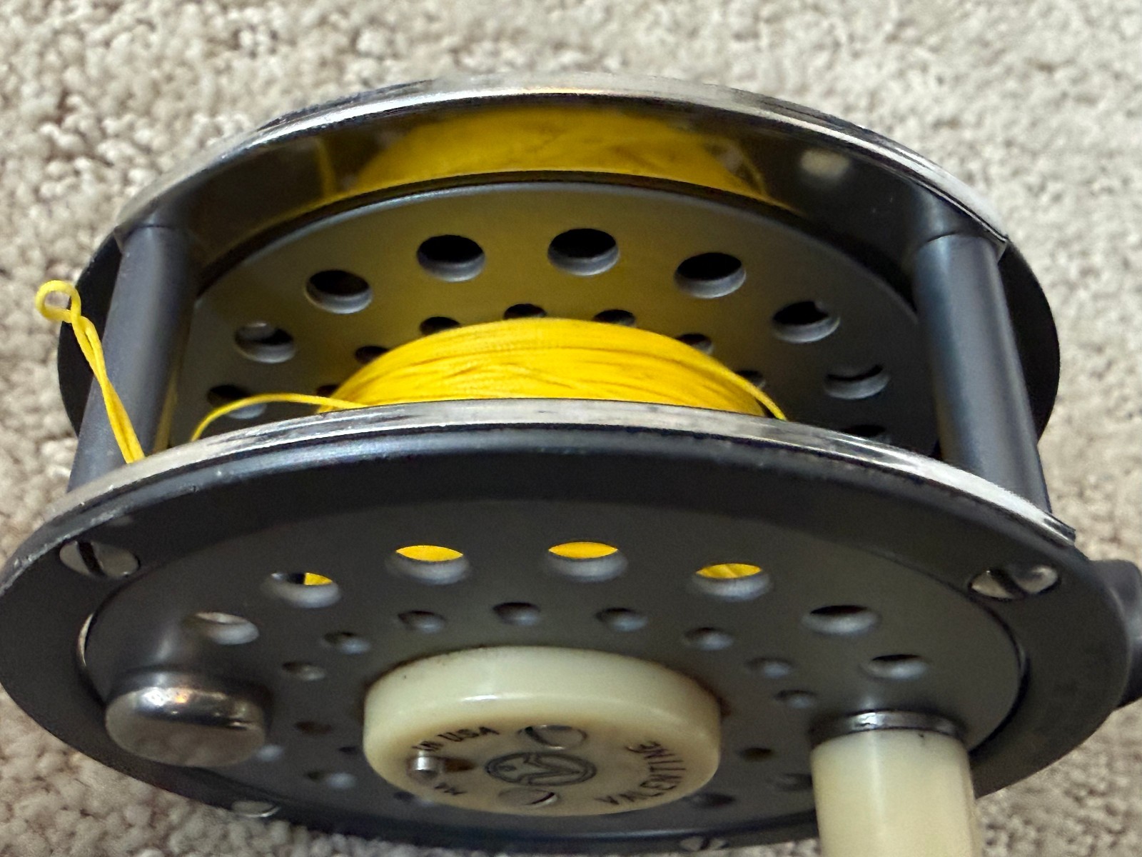 Valentine 83 Fly Fishing Reel. Left Hand Retrieve – Made in USA.