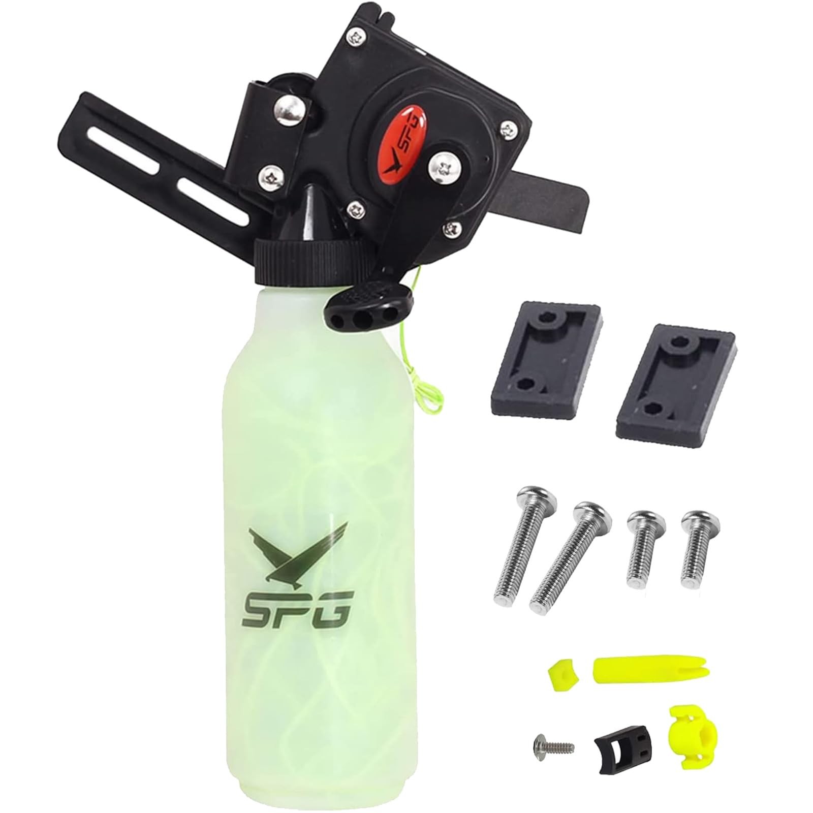 Bowfishing Reel for Recurve and Compound Bow, Bottle Style Bow Fishing Reel K…
