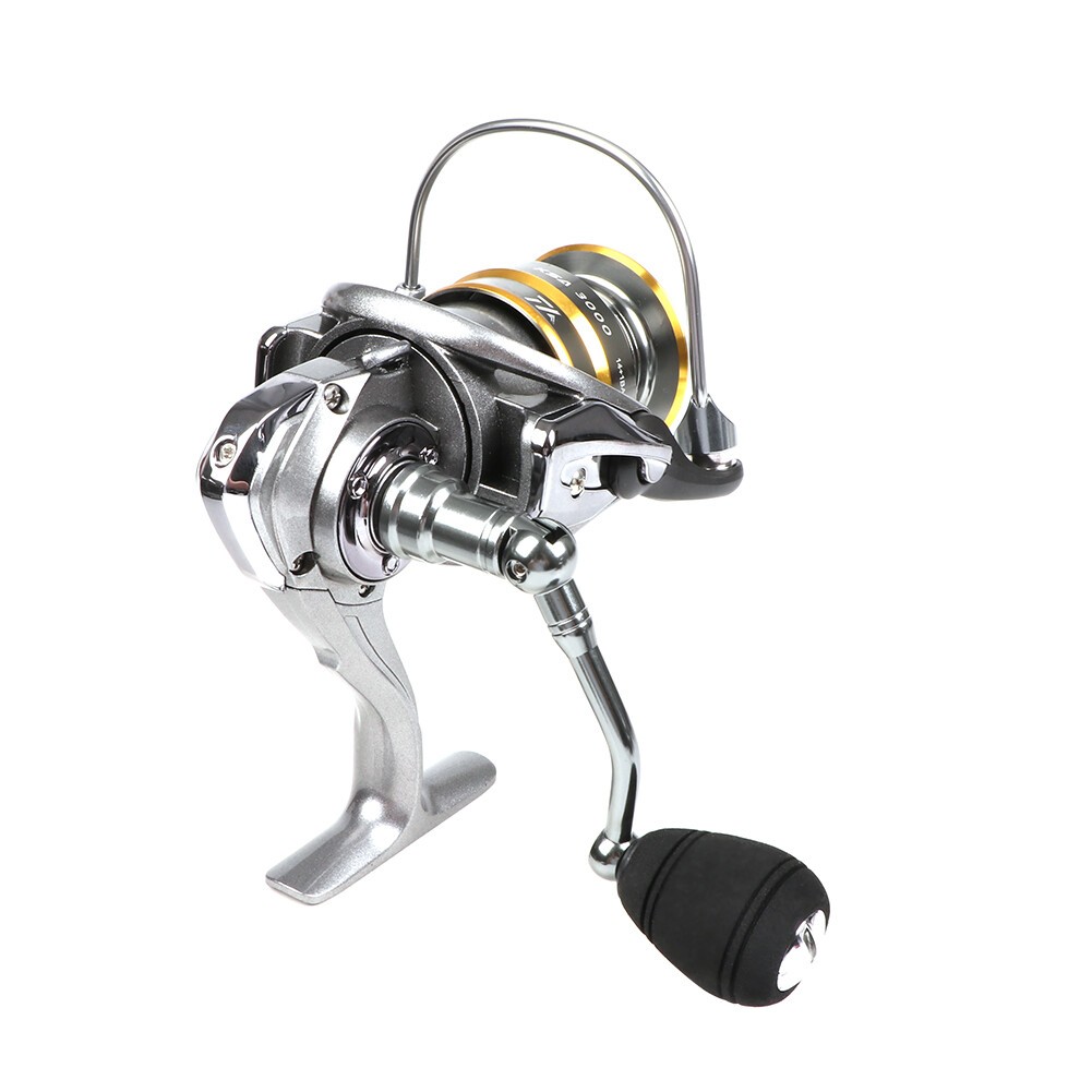 Spinning Fishing Reel 14+1 BB Double Spool Metal Fishing Reel Left/Right Handle