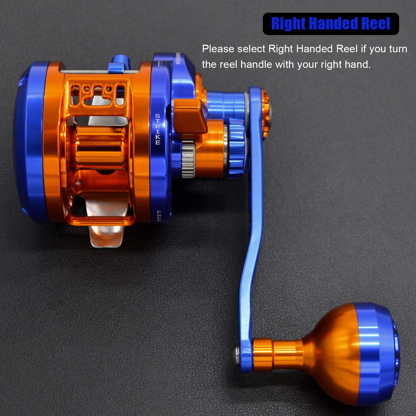 Jigging Fishing Lever Drag Conventional Reel 6.2:1 Synchronous Level Wind System