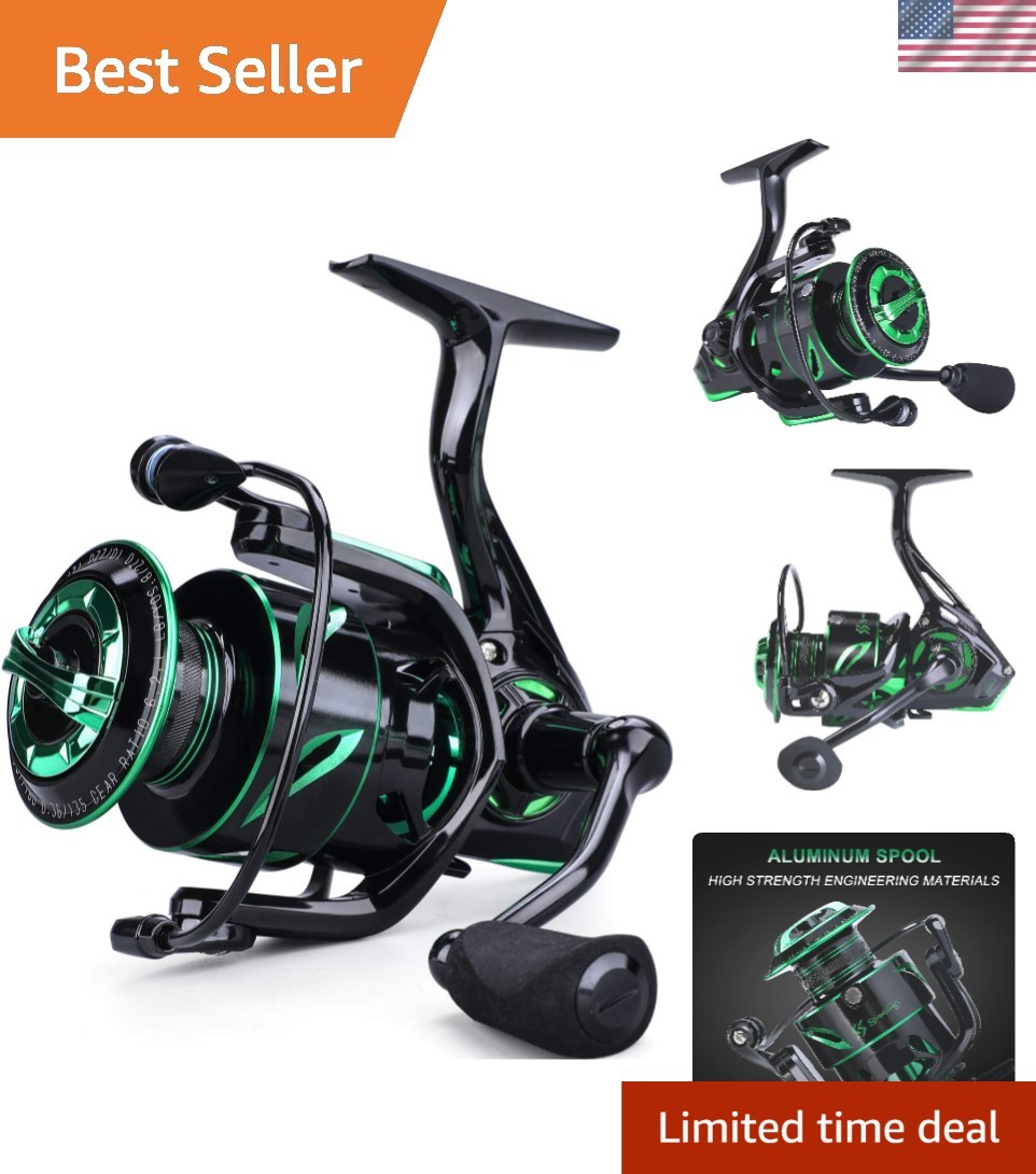 Durable & Lightweight Fishing Reel – 4000 Size for Versatile Inshore Fishing
