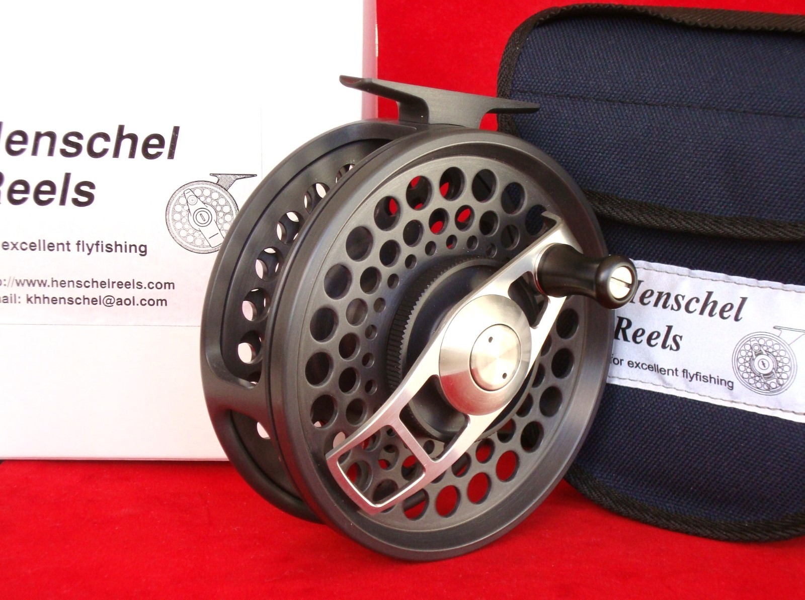 HENSCHEL DUAL MODE # 5, 13-20 saltwater fly reel – Anti Reverse + Direct Drive