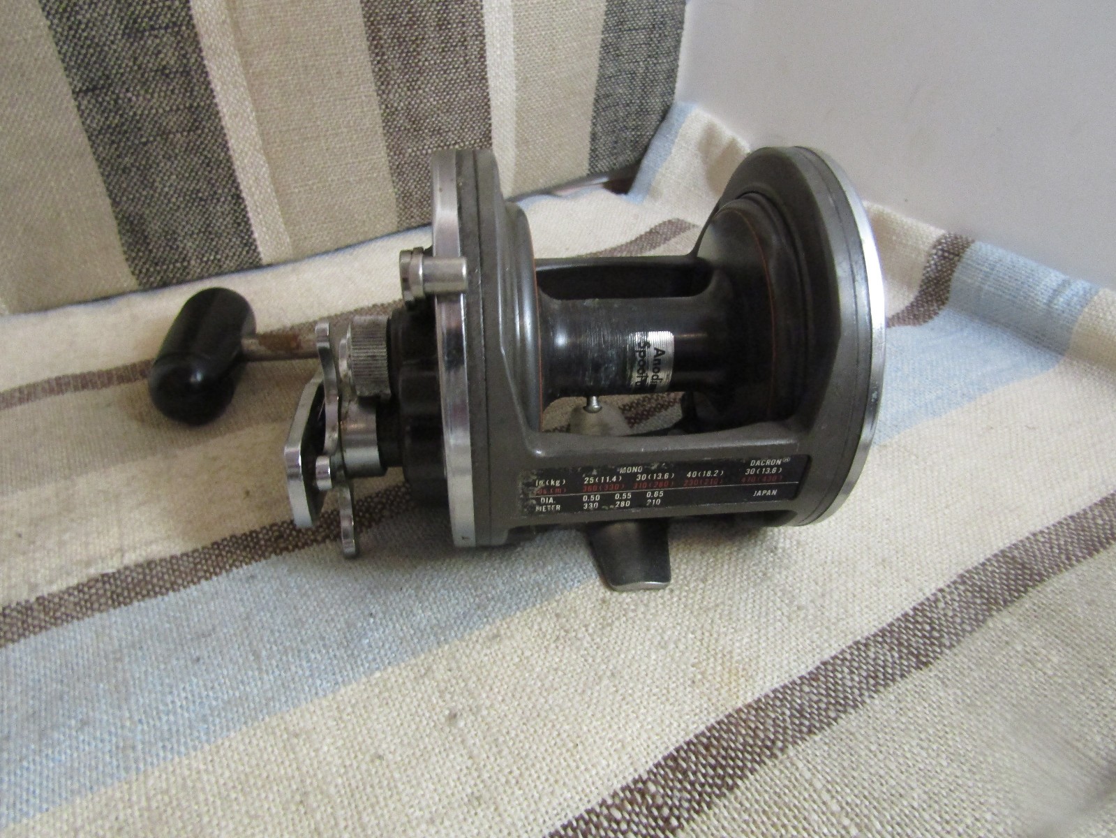 Vintage Daiwa Sealine 450H Fishing Reel Japan Conventional Reel -Works