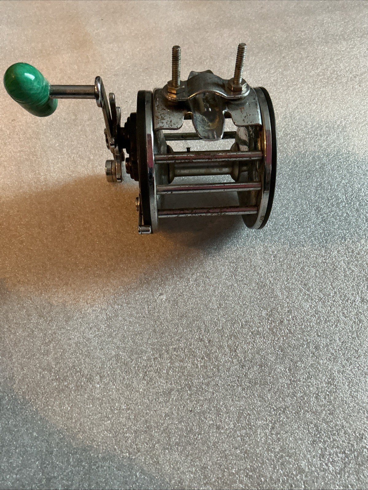Penn 67 Long Beach Conventional Fishing Reel USA With Rod Clamp
