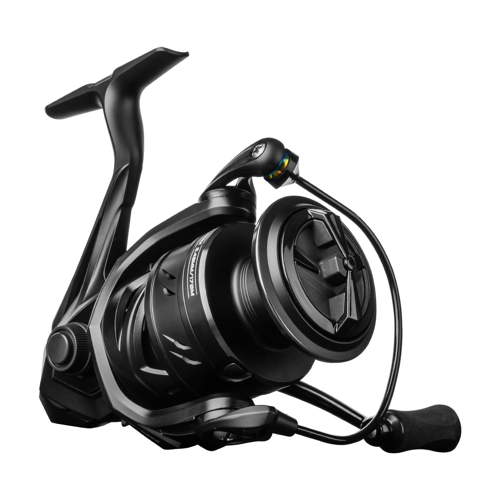 HANDING M1 Spinning Reel, Freshwater Fishing Reels Spinning, Size 5000, Black