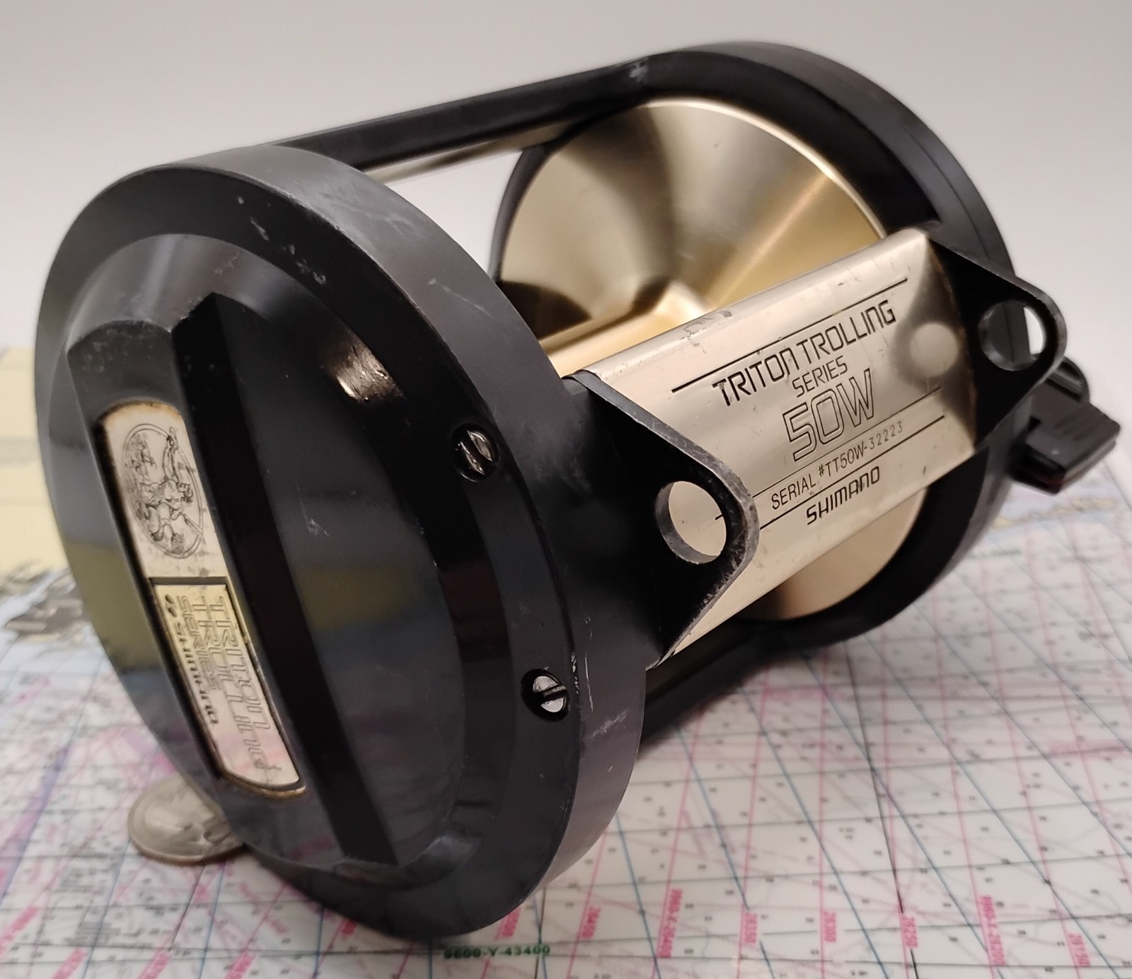 SHIMANO TRITON TROLLING SERIES 50W LEVER DRAG CONVENTIONAL FISHING REEL *DEAL !!