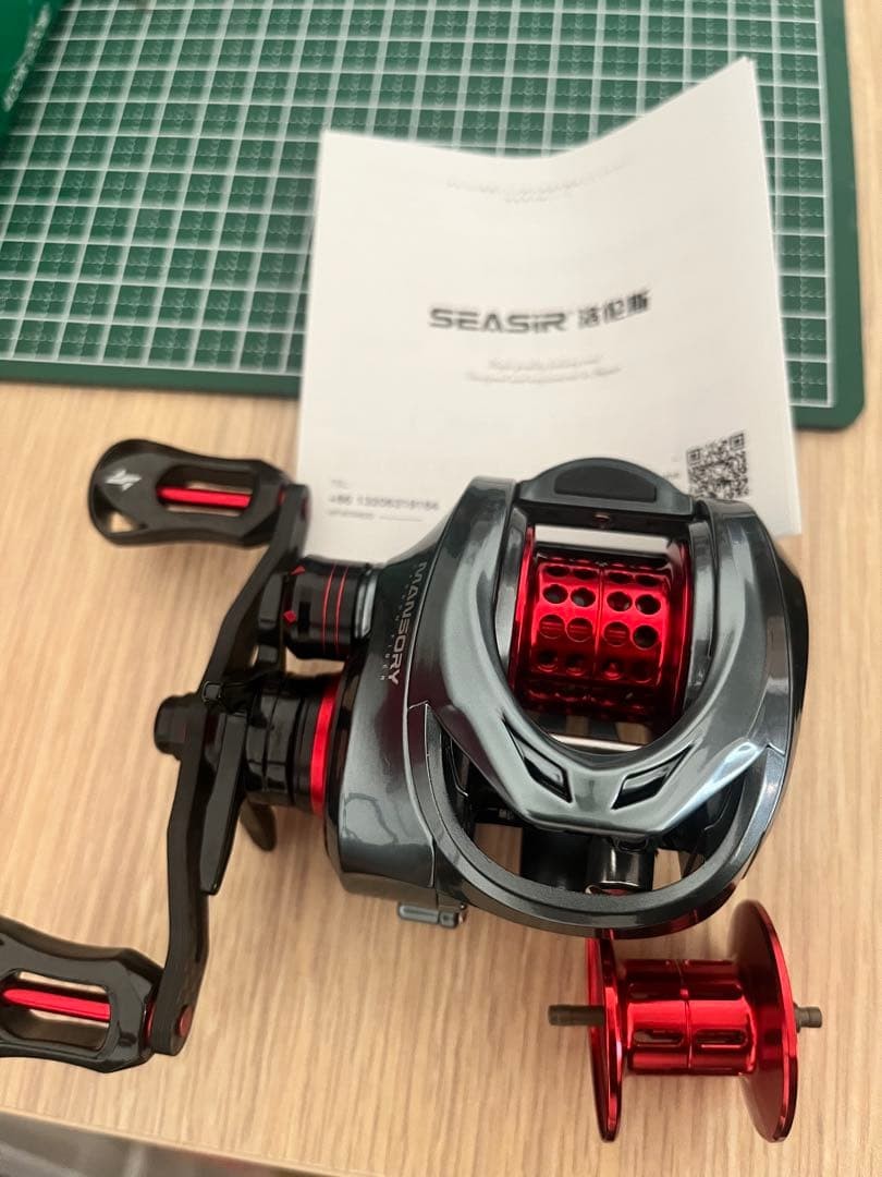 SEASR Bait Reel MANSORY Right Hand Lightweight Saltwater Compact New