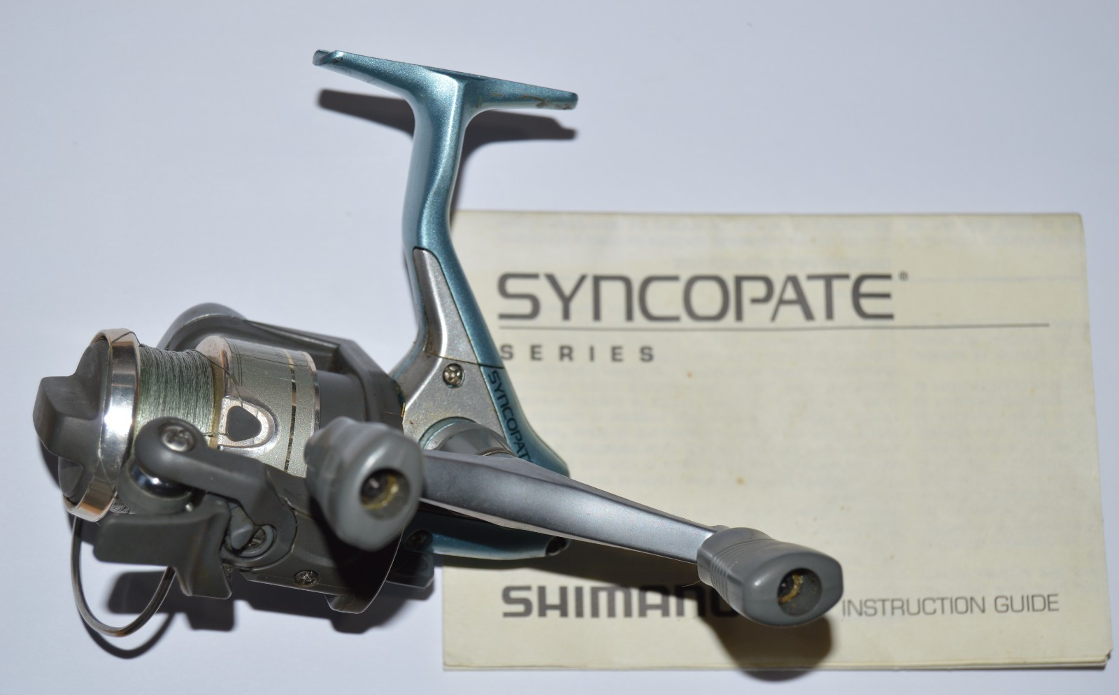 shimano syncopate 1000fa spinning reel 2 bearings quickfire USED works great!!!!