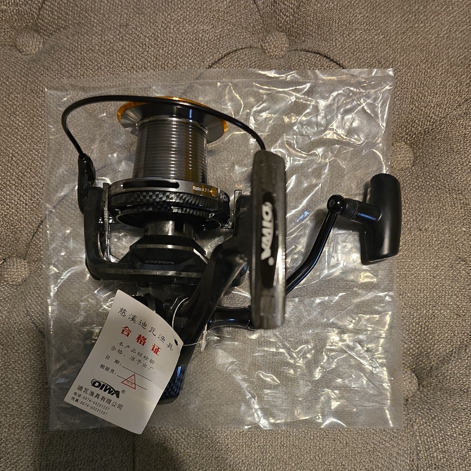 Diwa Fishing Reels Spinning 8000 10000 14000 Series Spool Freshwater Saltwater