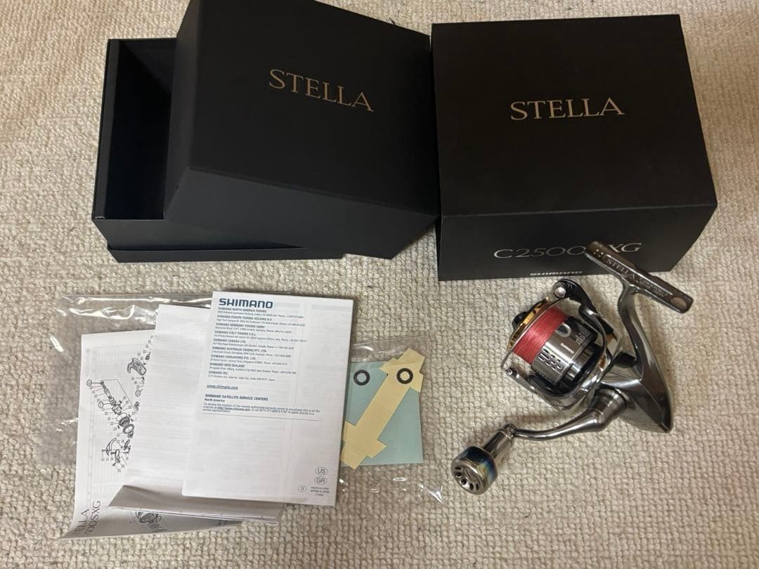 SHIMANO 18 Stella Trout Bass C2500SXG w/ Box Fishing Reel