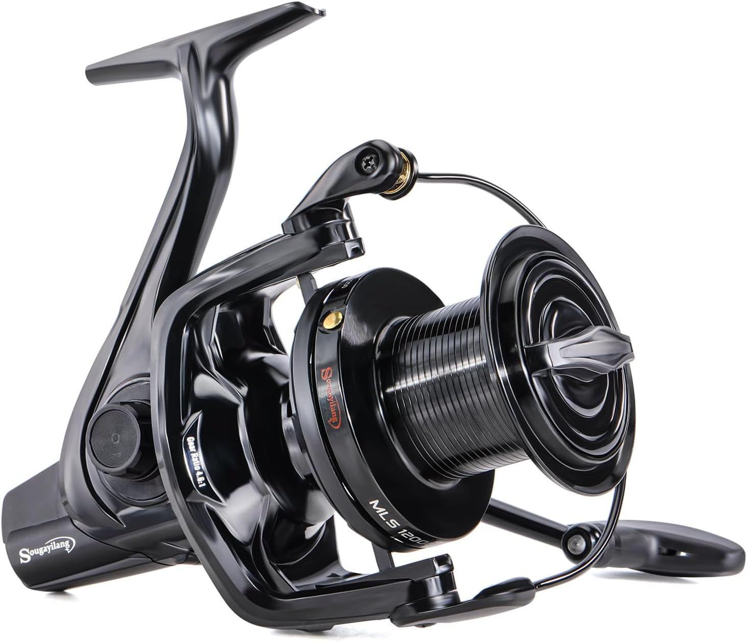 Heavy-Duty Saltwater Spinning Reel – 38Lbs Drag, 4.6:1 Gear Ratio