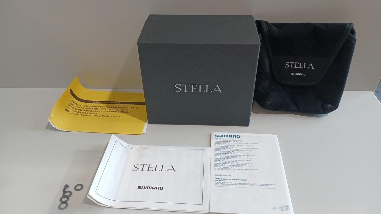 2022 Shimano Stella C2000S Spinning Reel 5.1:1 Gear 3kg 170g From Japan