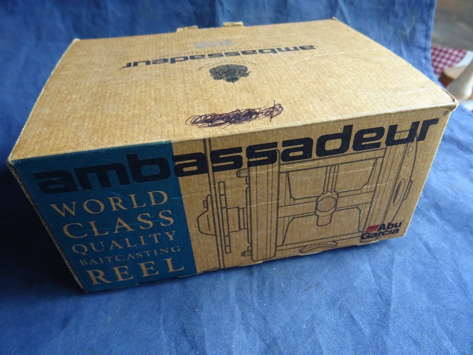 A SUPERB UNUSED BOXED ABU GARCIA AMBASSADEUR S6600CL MULTIPLIER REEL