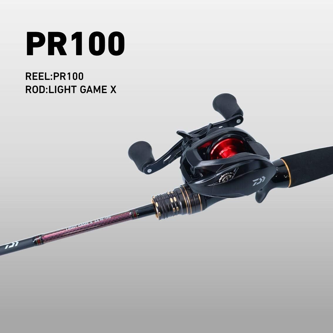 DAIWA Bait Reel 21PR100 Normal Gear/High Gear (Right/Left Handle)