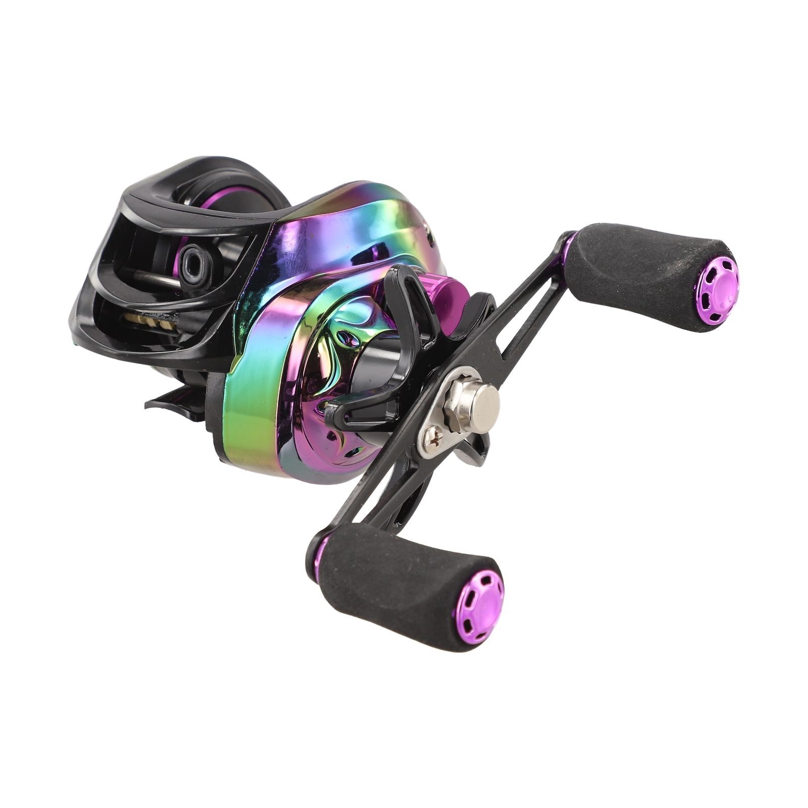 Colorful Baitcasting Reel 7 21 Gear Ratio Lightweight with 8kg Braking