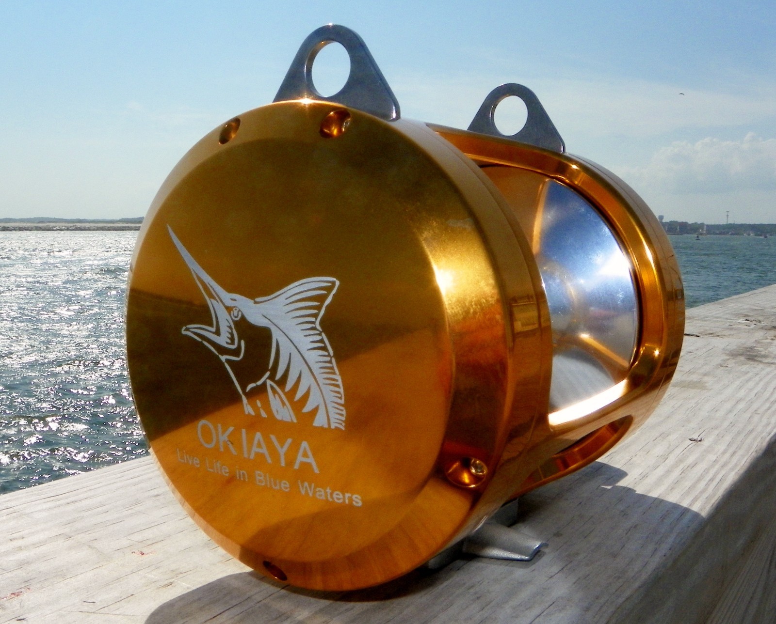 OKIAYA PRO NATIONAL 50W 2 Speed Reel with AXR Drag
