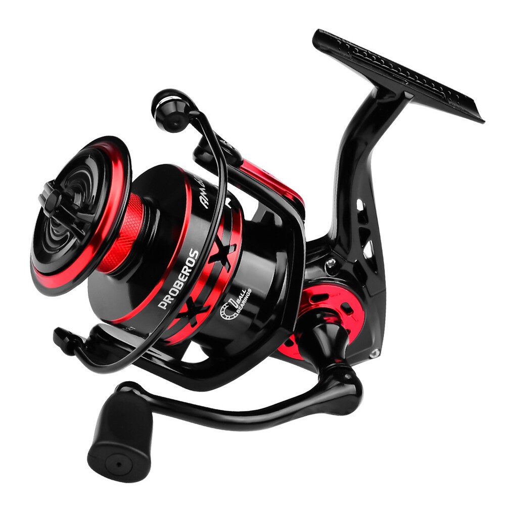 5.2:1 Spinning Reel 1000-6000Series Metal Spool Fishing Reel 9KG Max Drag Wheel