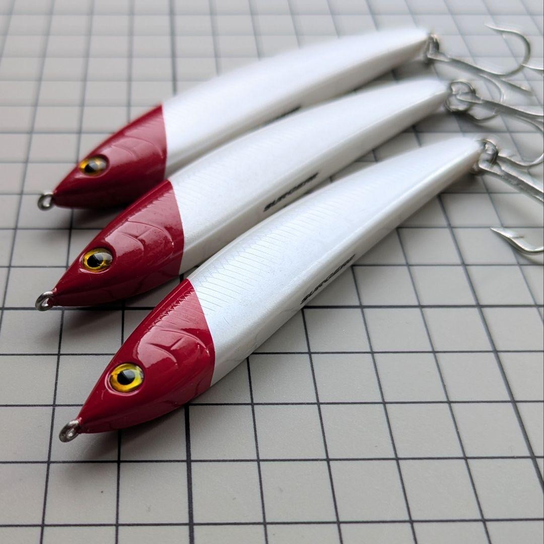 SMITH Excellent Condition Surger 10cm for Sea Bass and Bluefish Jig Set of 3