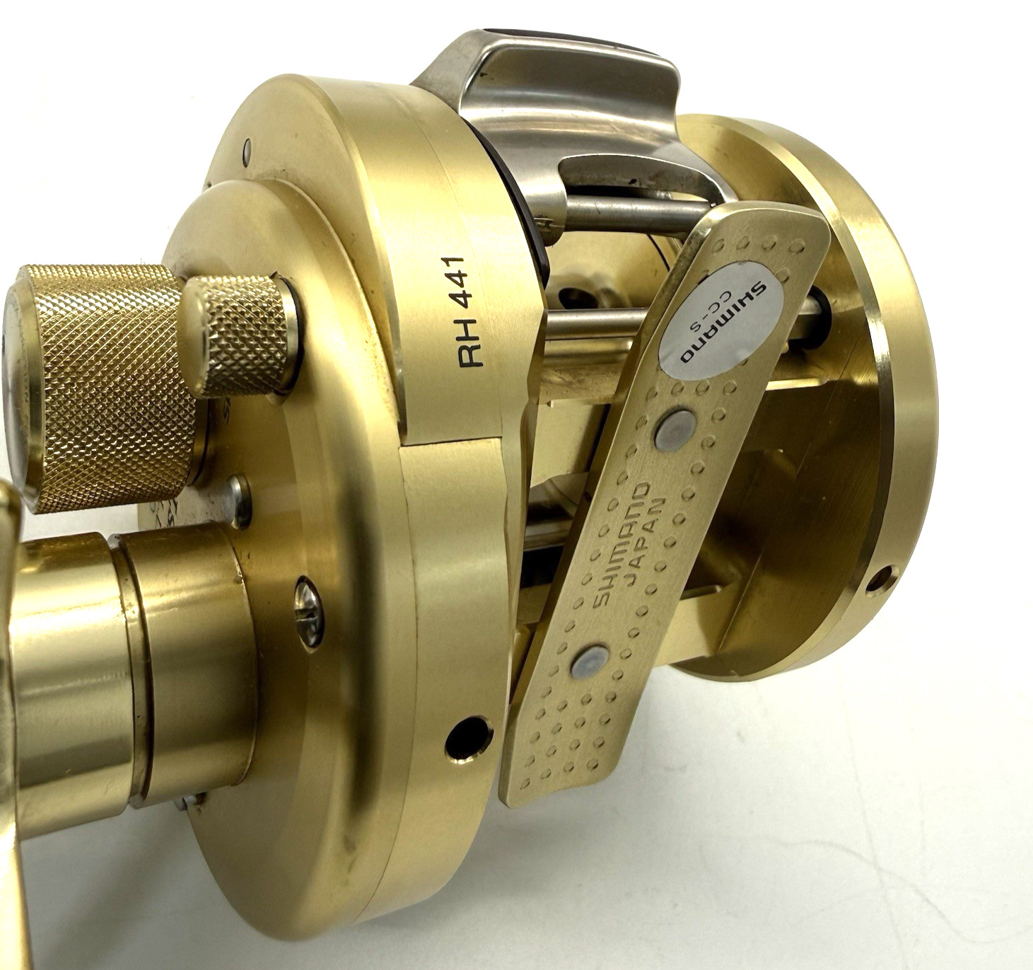 Shimano 00 CALCUTTA CONQUEST 201 Left Bait Casting Reel In Box „Near Mint“ JAPAN