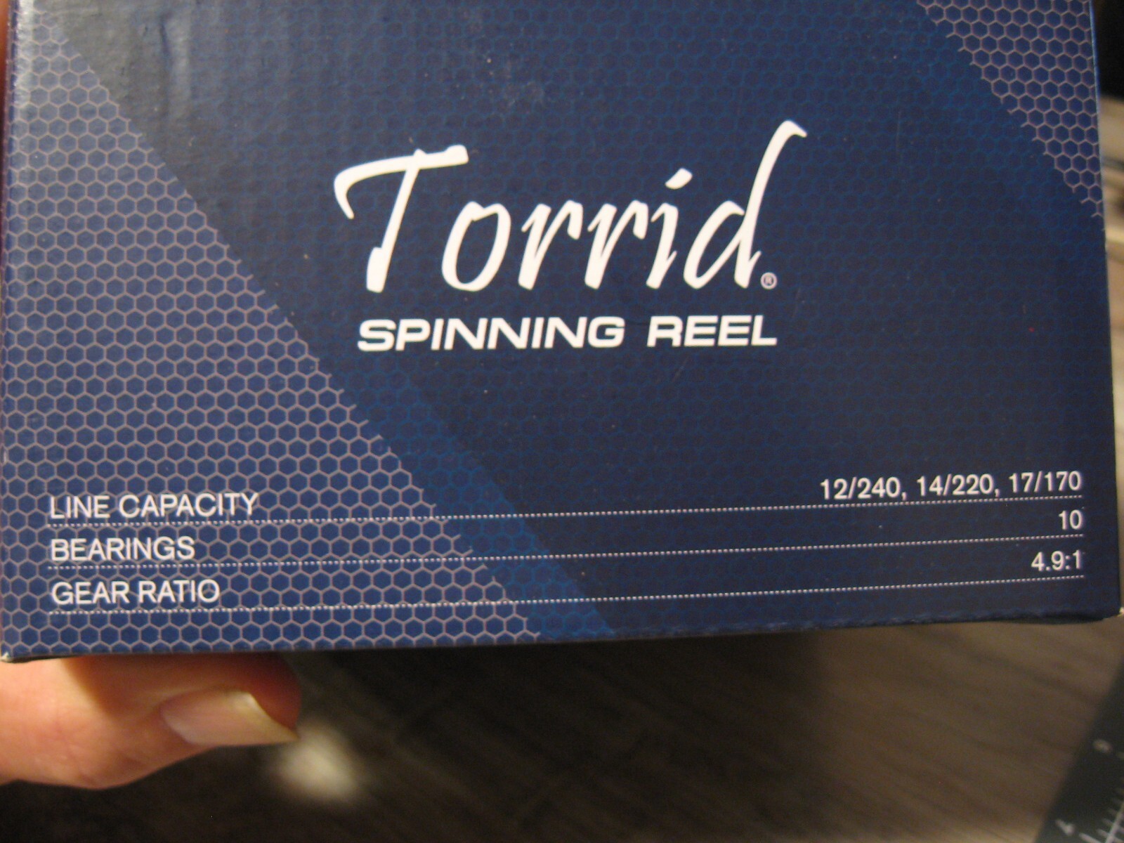 H2O Xpress Fishing Torrid TR500 Spinning Reel 4.9:1 Ratio 10 Bearing System NIB