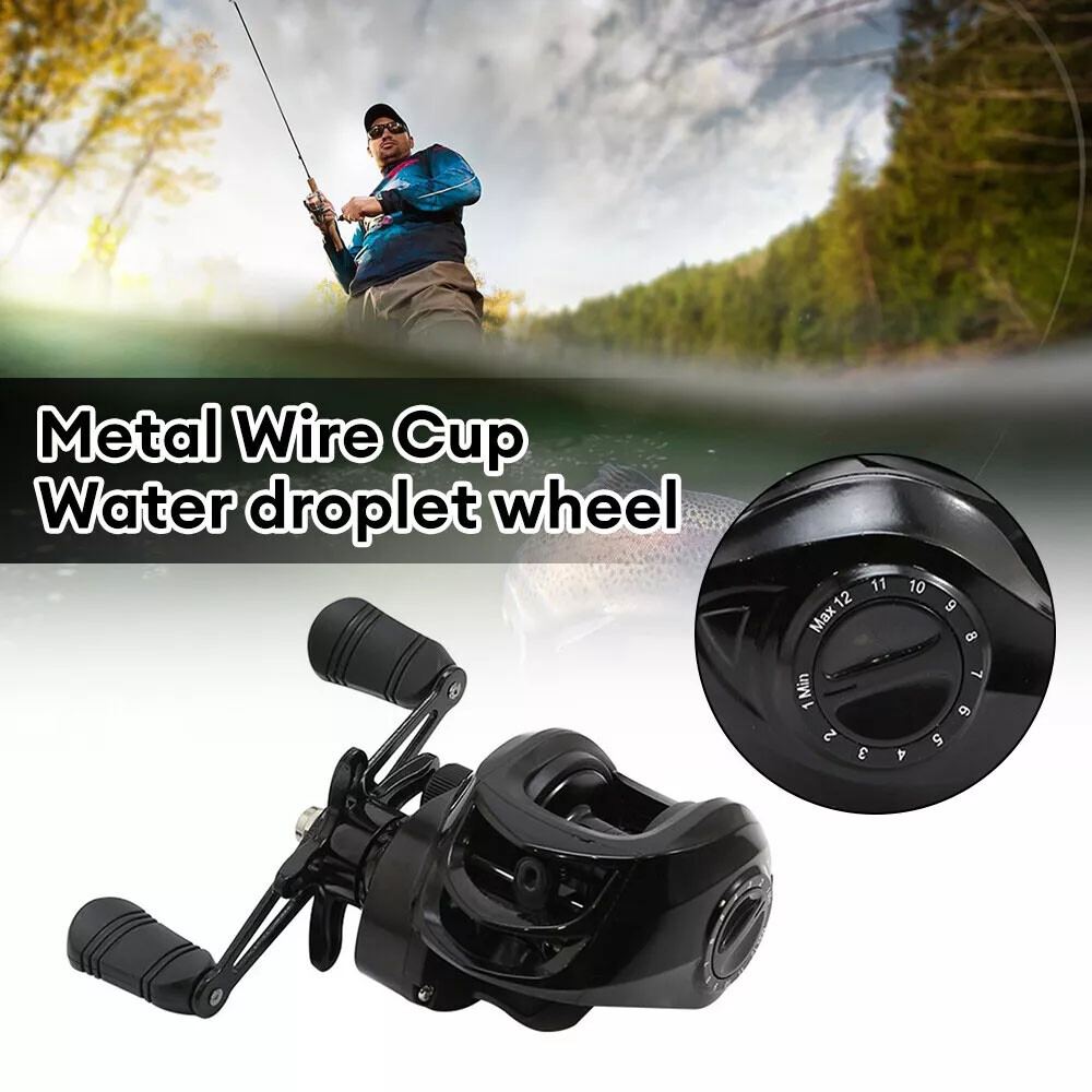 1/2/4x L/R Fishing Baitcasting Reel 18+1BB 7.2:1 Gear Ratio Salt/Freshwater HOT