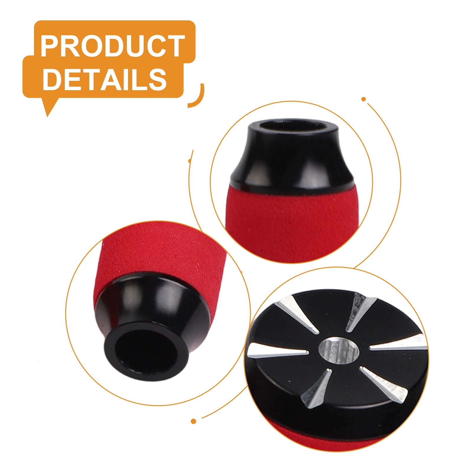 Fishing Reel Knob Modified Reel Knob Fishing Reel Components Gourd Shaped Grip