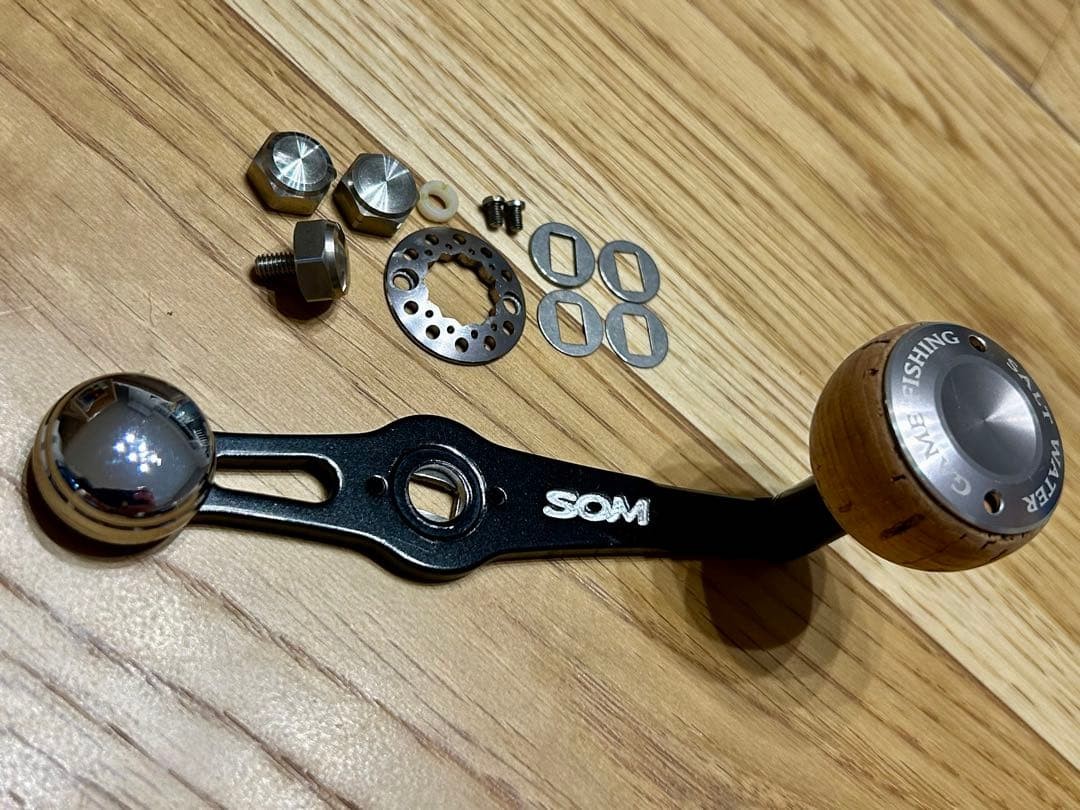 Studio Ocean Mark AG37AA Cork Handle Limited Model Black Aluminum 65mm