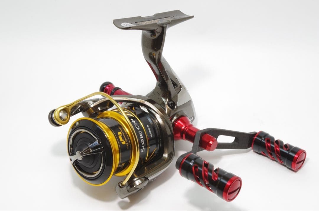 Shimano Spinning Reel Double Handle for 17 Soare Ci4+ 2000 Used