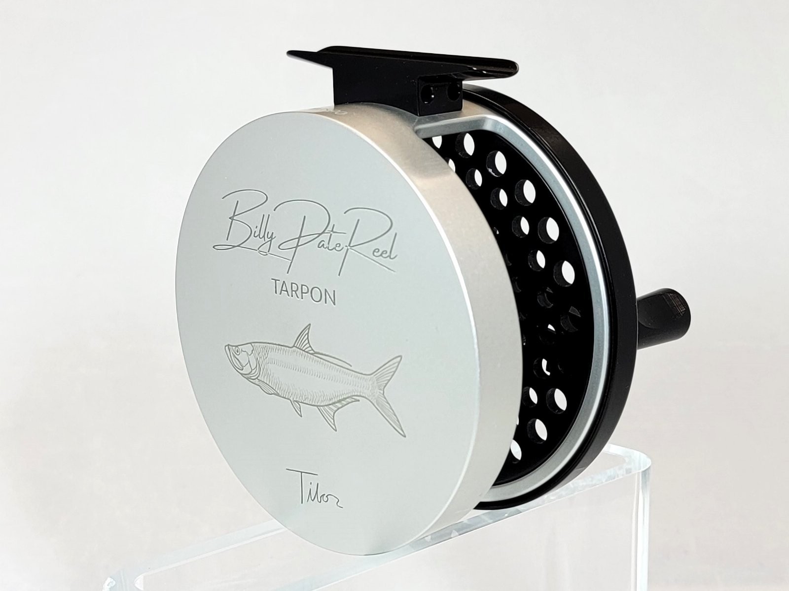 Tibor Billy Pate Tarpon Fly Reel w/Tarpon Engraving – Left Hand – FREE FLY LINE