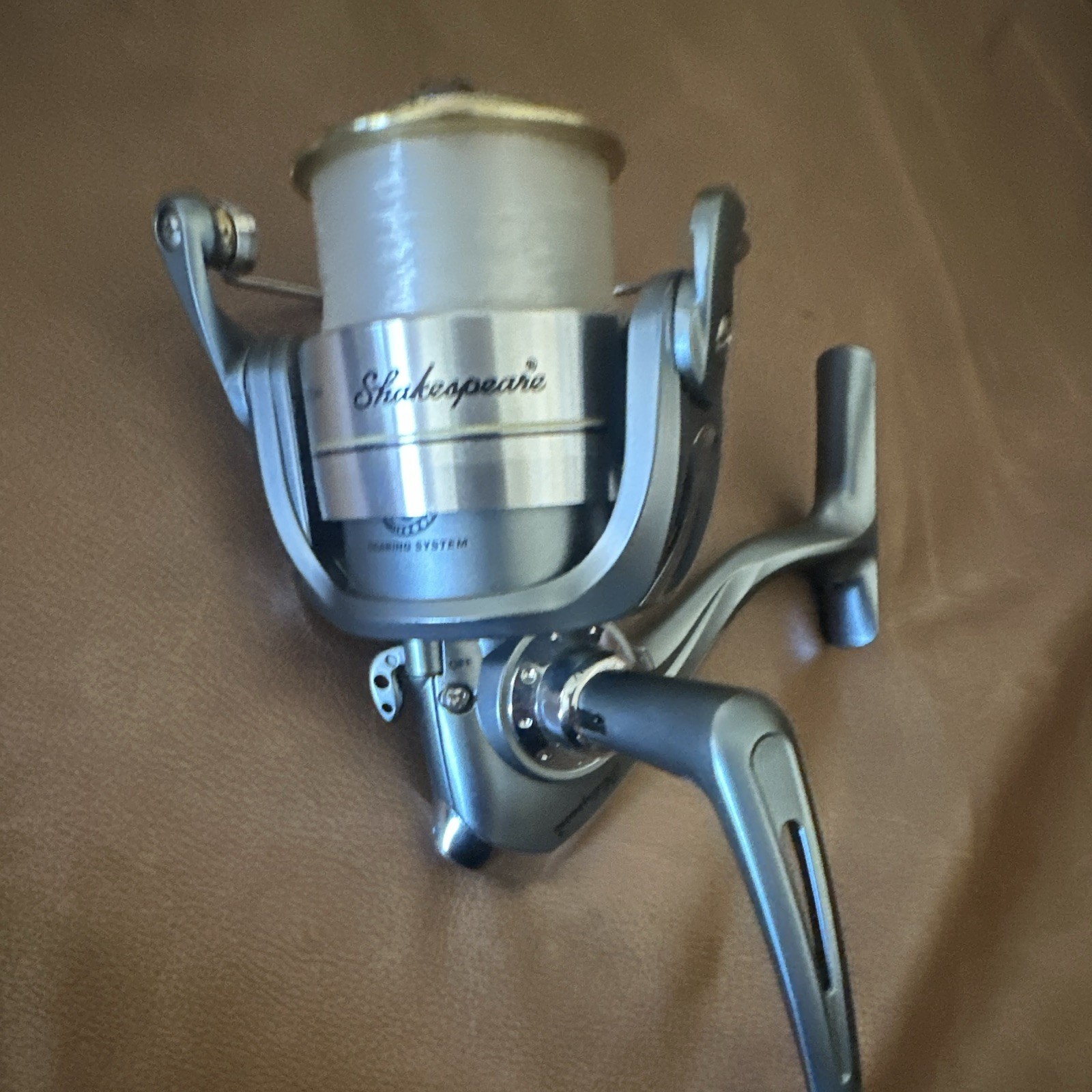 Shakespeare Agility Spinning Fishing Reel Pre-Spooled Silver/Gray 1pc