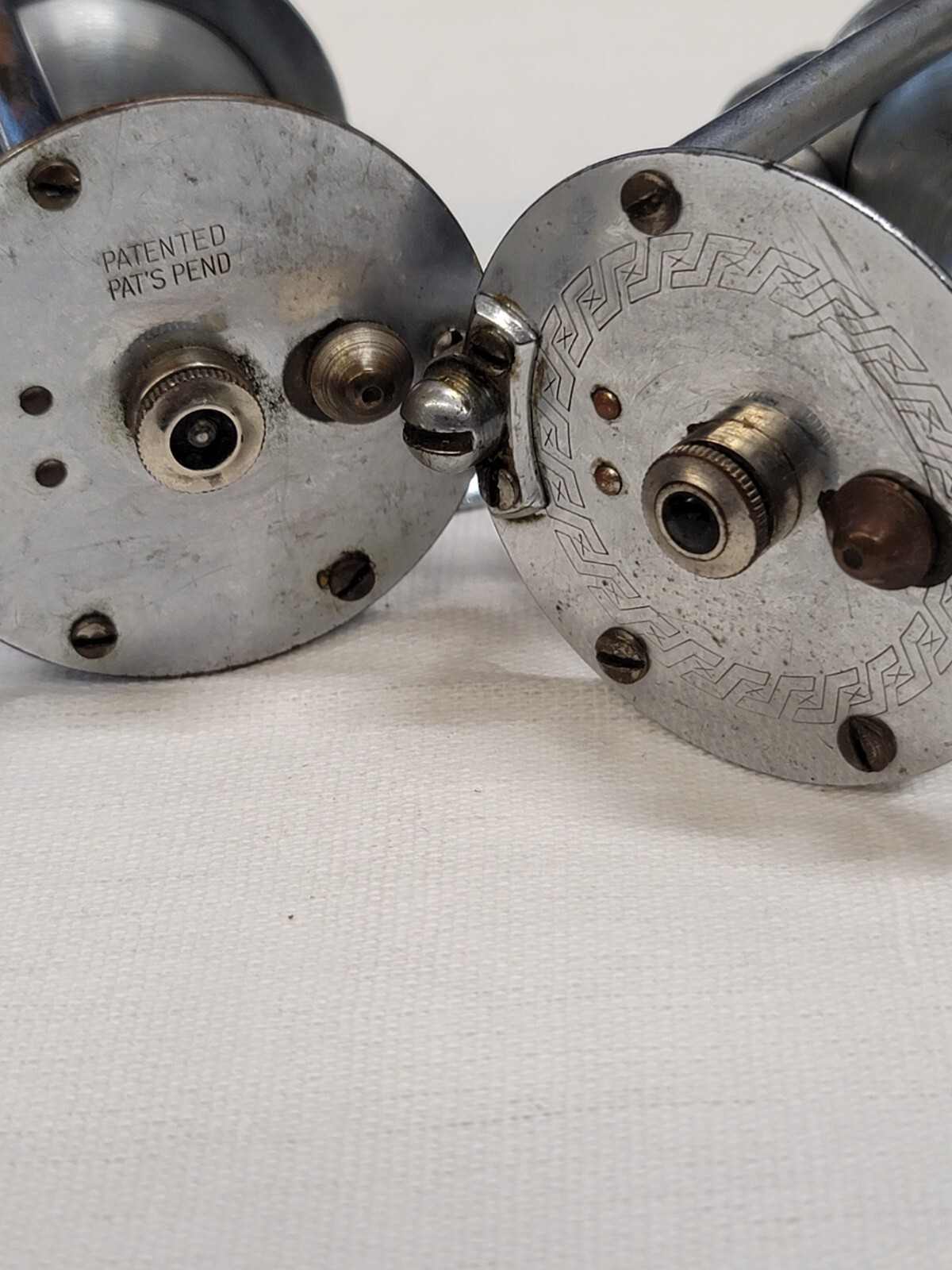 3 Pflueger 1893 Bait caster Casting Fishing Reel Vintage Akron