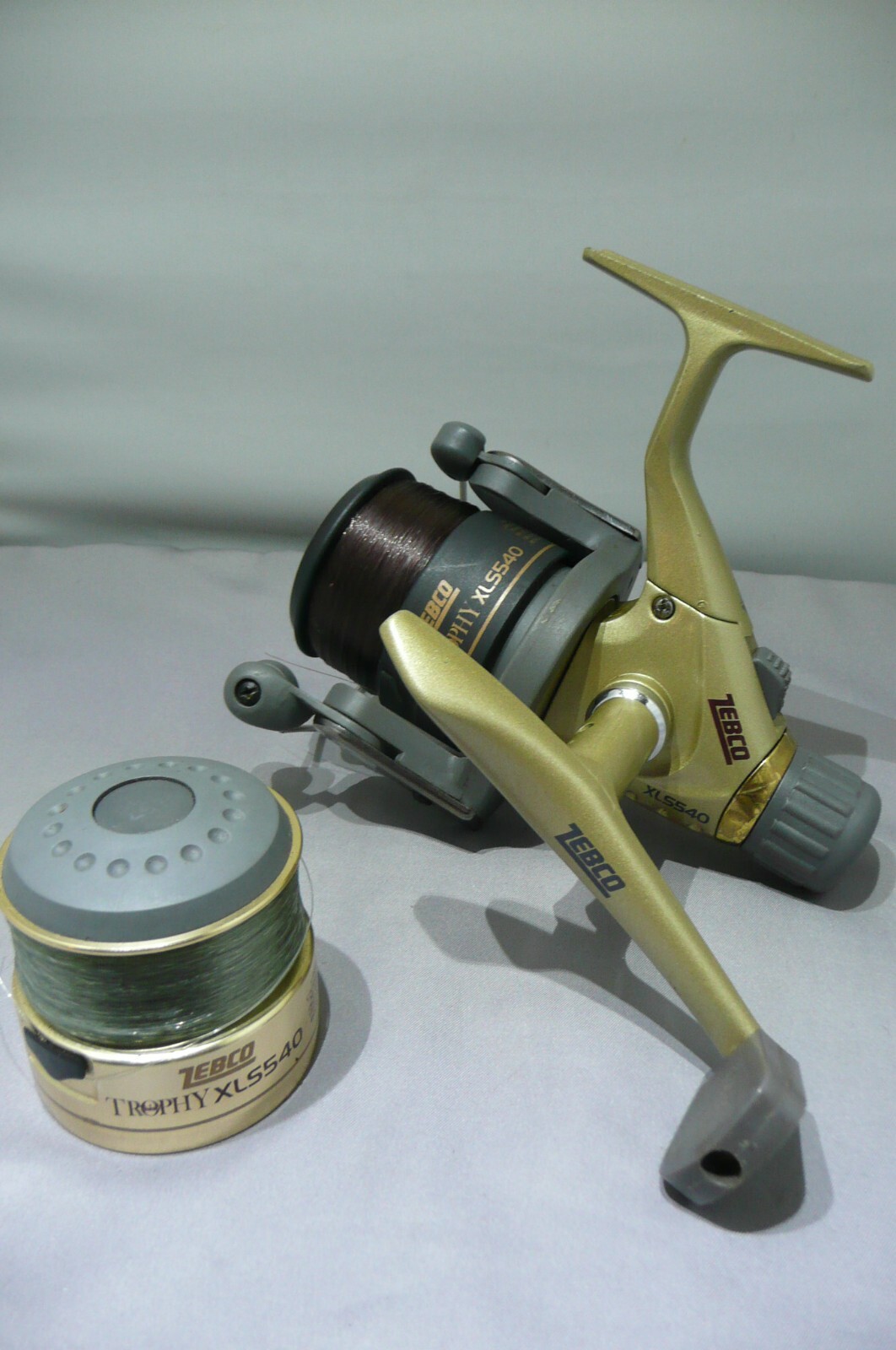 ZEBCO TROPHY XLS540 & SPARE SPOOL – HEAVY FEEDER/LIGHT SPECIMEN FISHING REEL-5BB